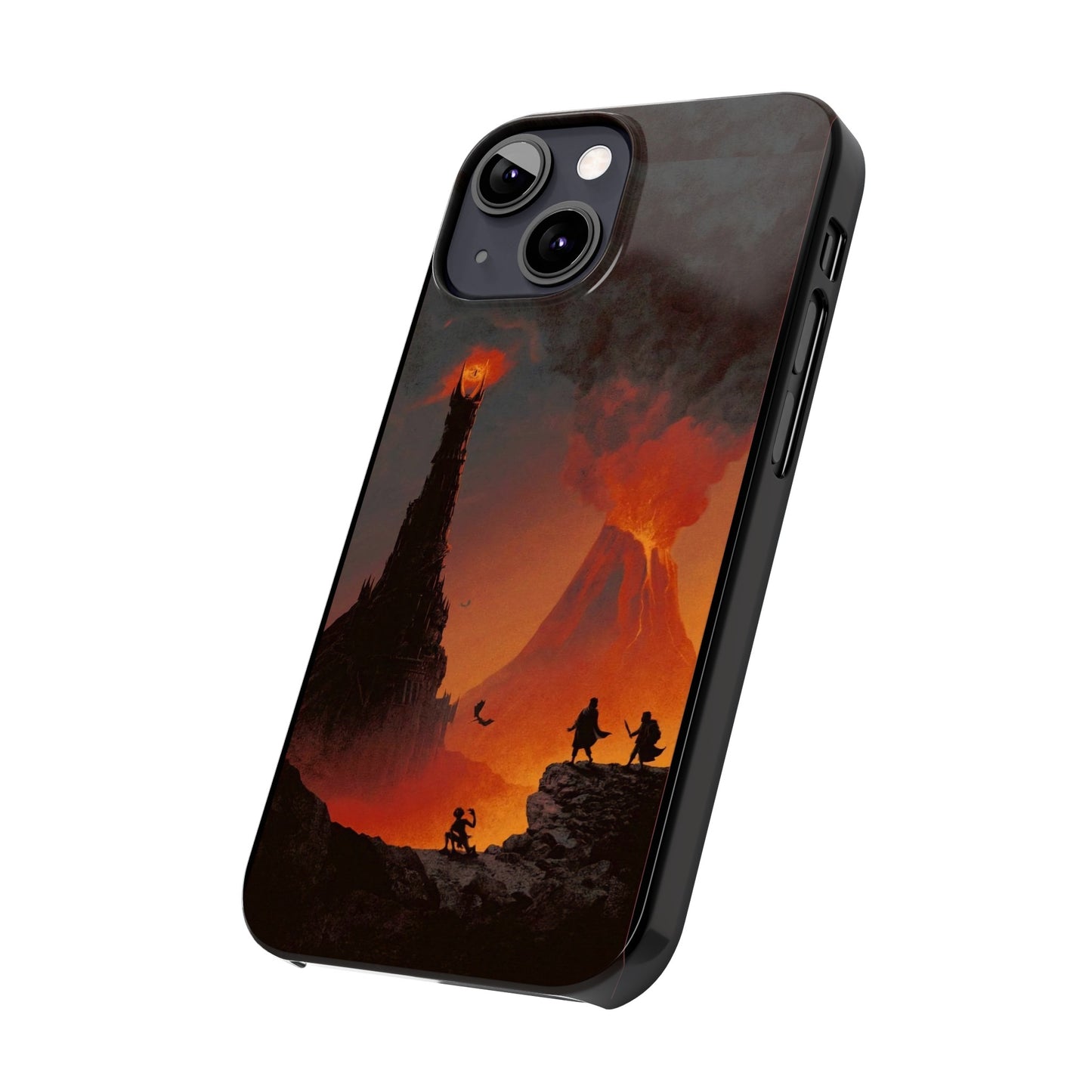 LOTR Frodo Arrived in Mordor iPhone Cases: The Final Quest