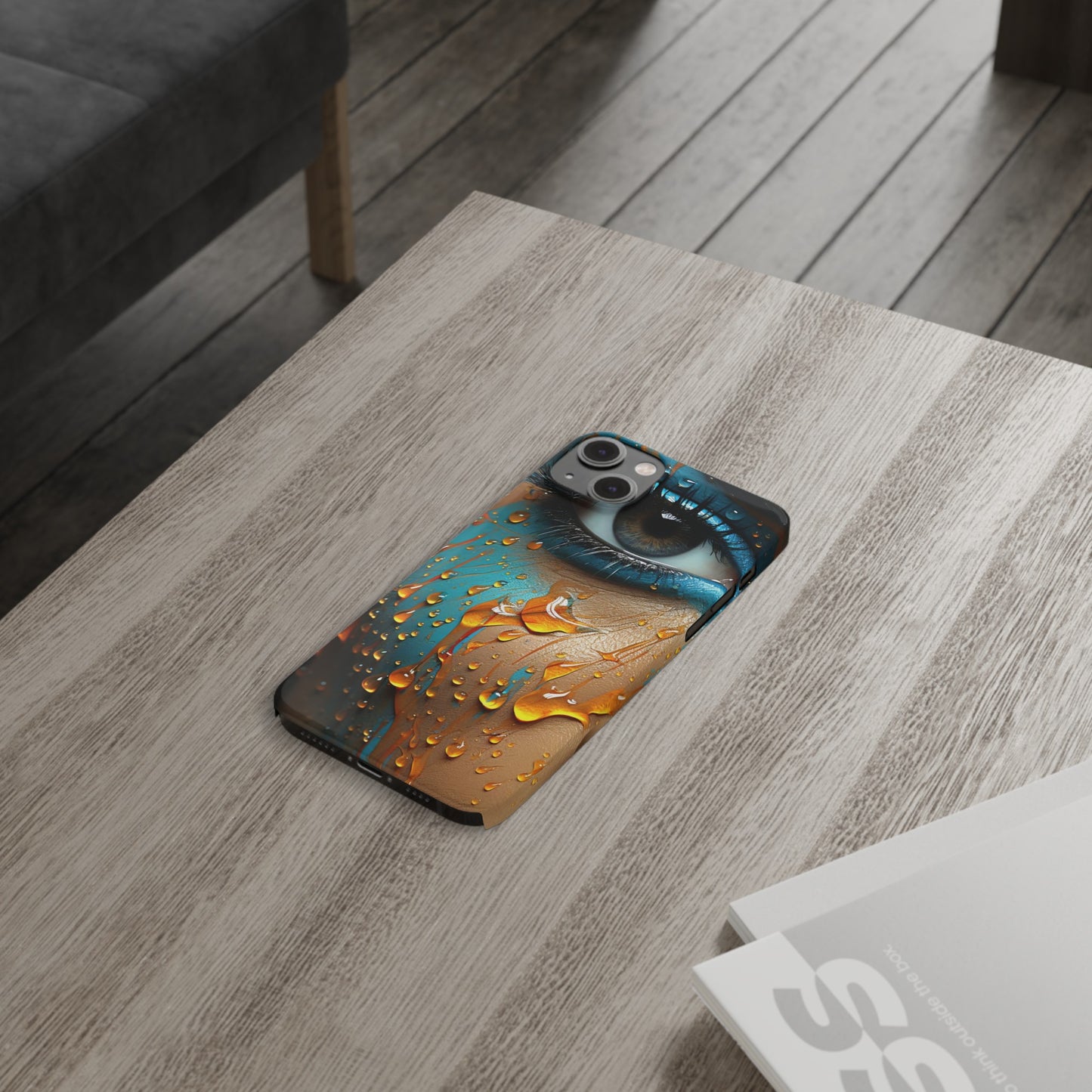 Tearful Eyes: iPhone 15, 14, 13, 12 Cases