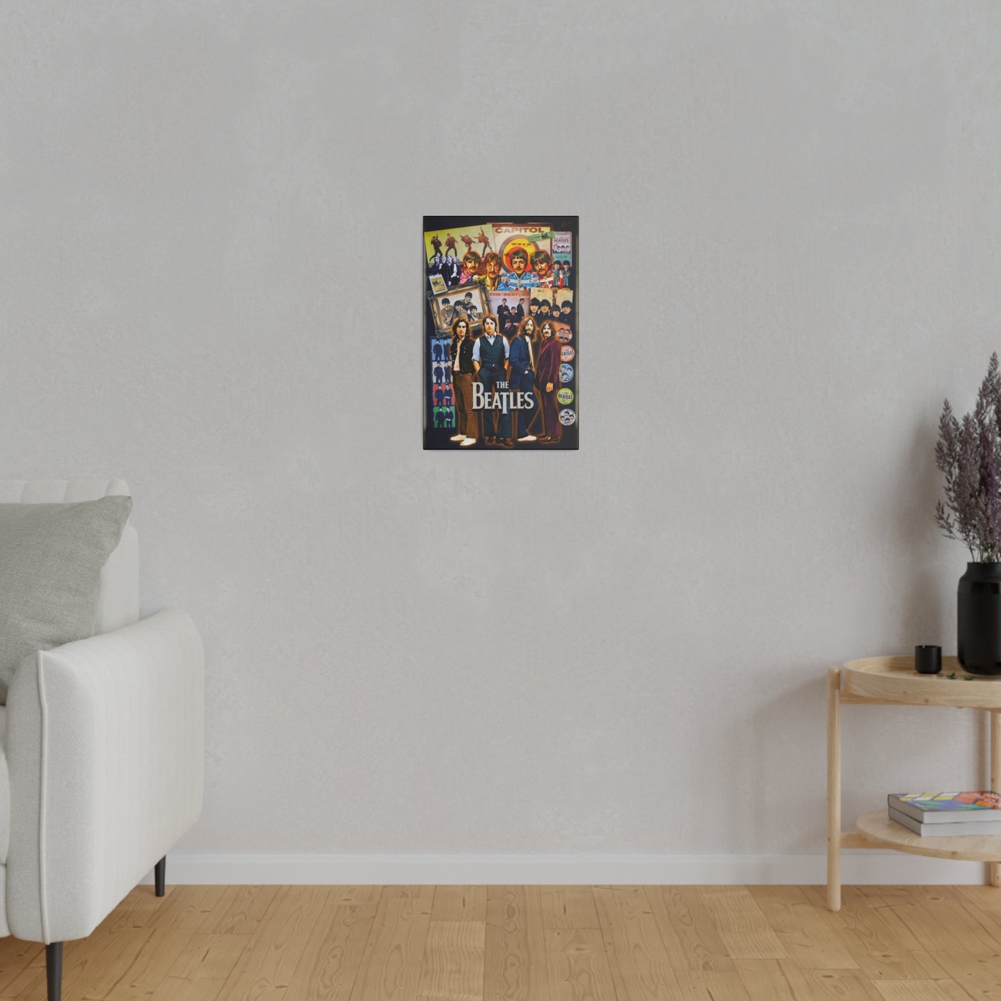 The Beatles: A Compilation of Many Years Canvas