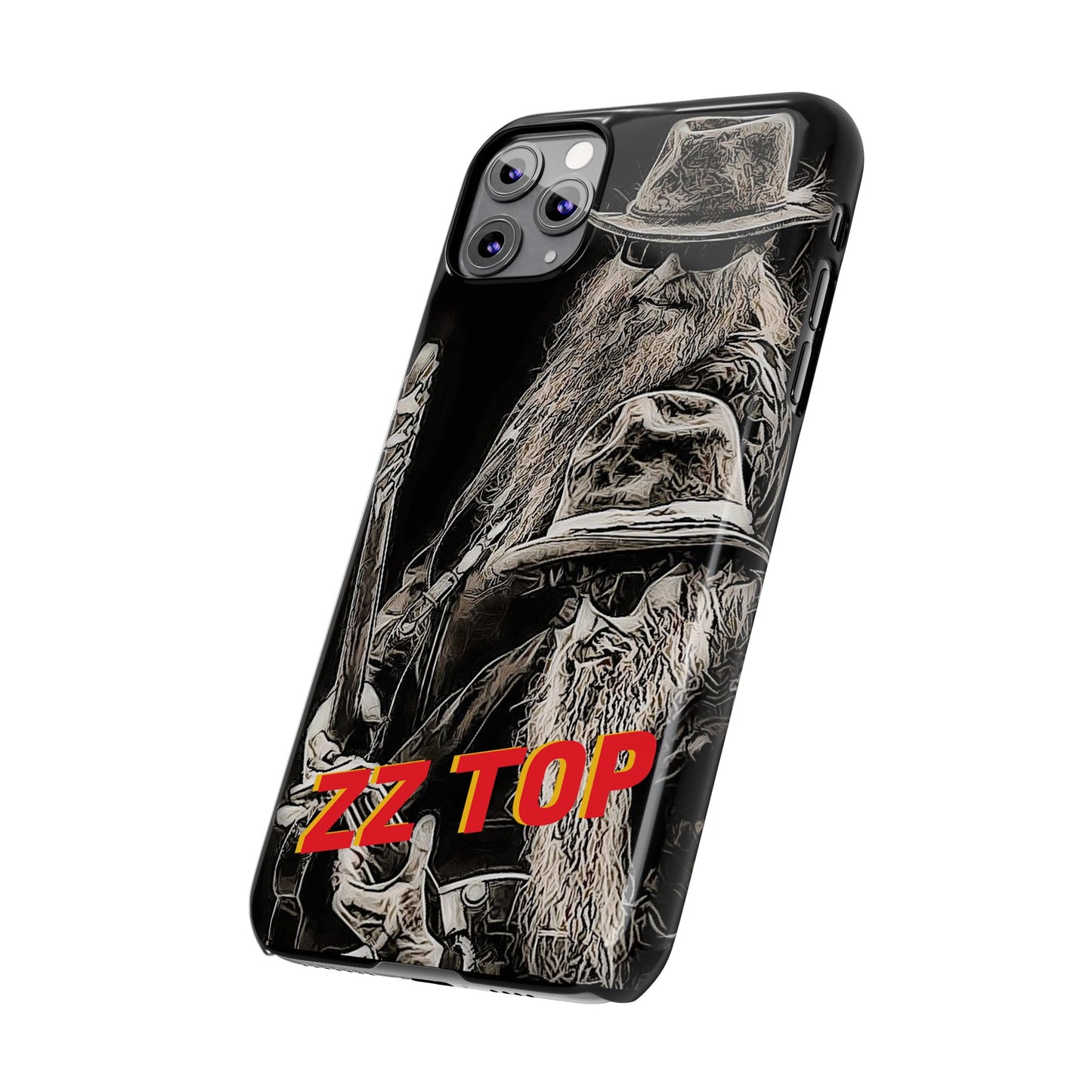 ZZ Top: Rockers Forever" iPhone 15, 14, 13, 12, 11 Cases