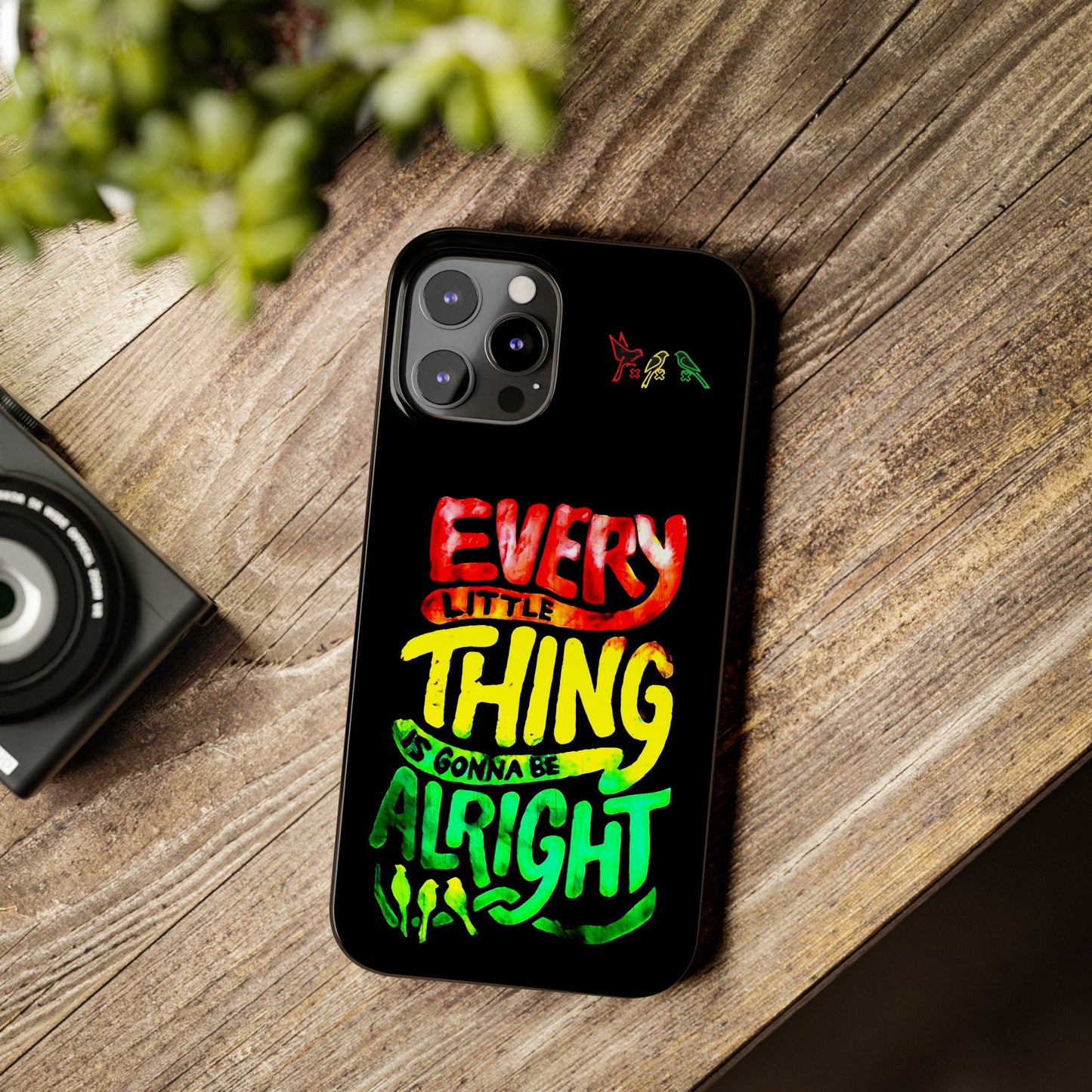 3 Little Birds - Bob Marley iPhone Cover: Peace and Protection