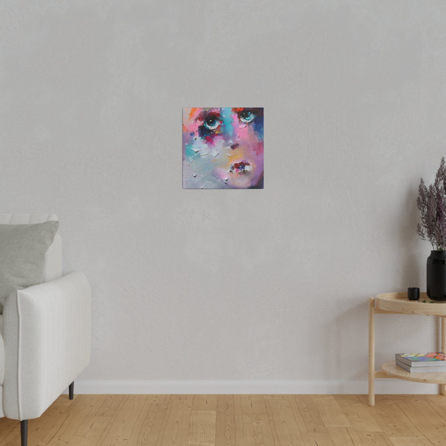 Vivid Despair - A Colorful Sadness - Canvas