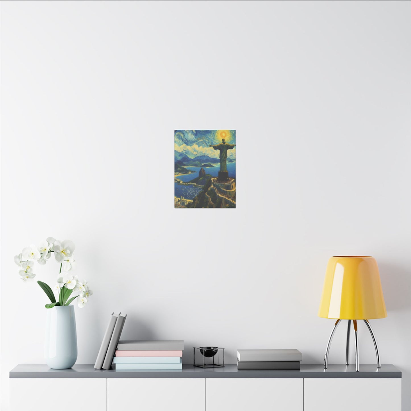 Canvas Rio de Janeiro meets Van Gogh Style