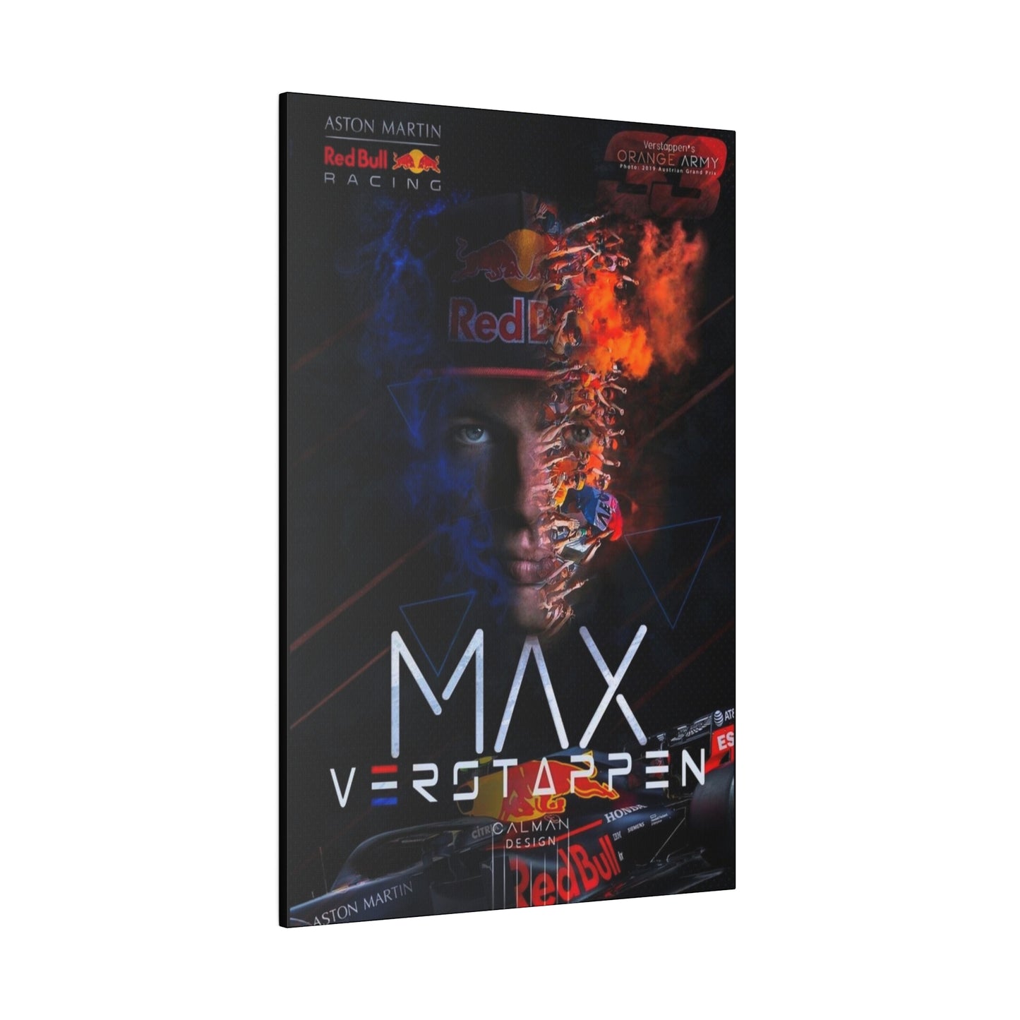 Max verstappen - Orange Army Edition - Canvas