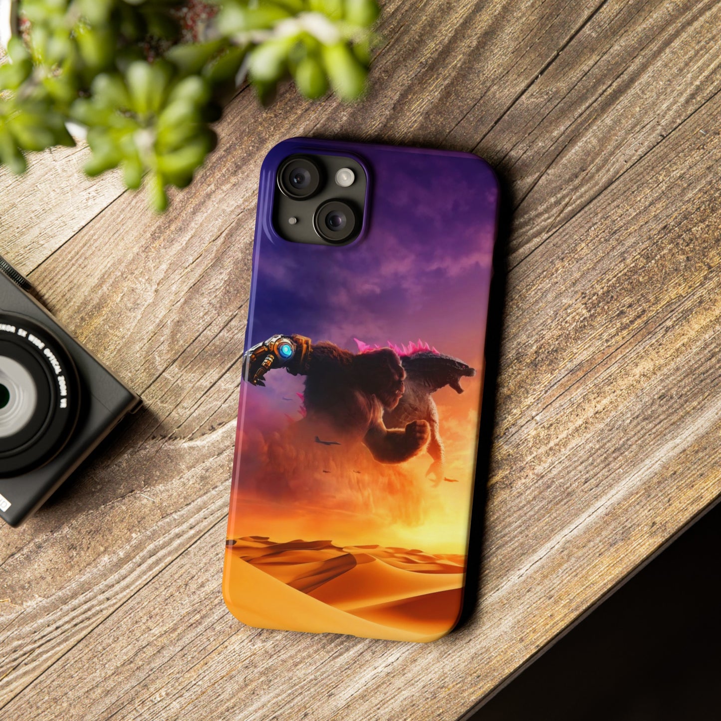 Godzilla x Kong New Age: The Big Fight iPhone Cases