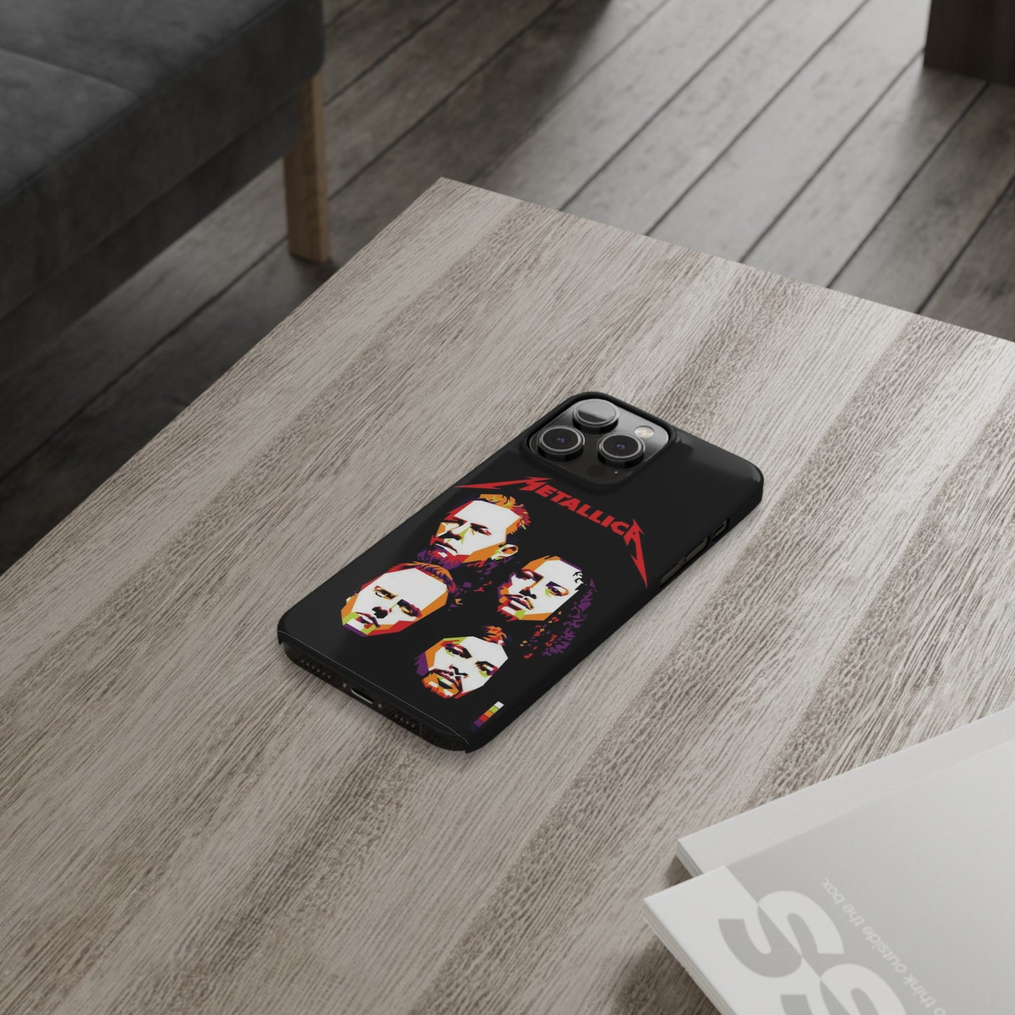 Metallica IPhone 15, 14, 13, 12 Cases - Art Design