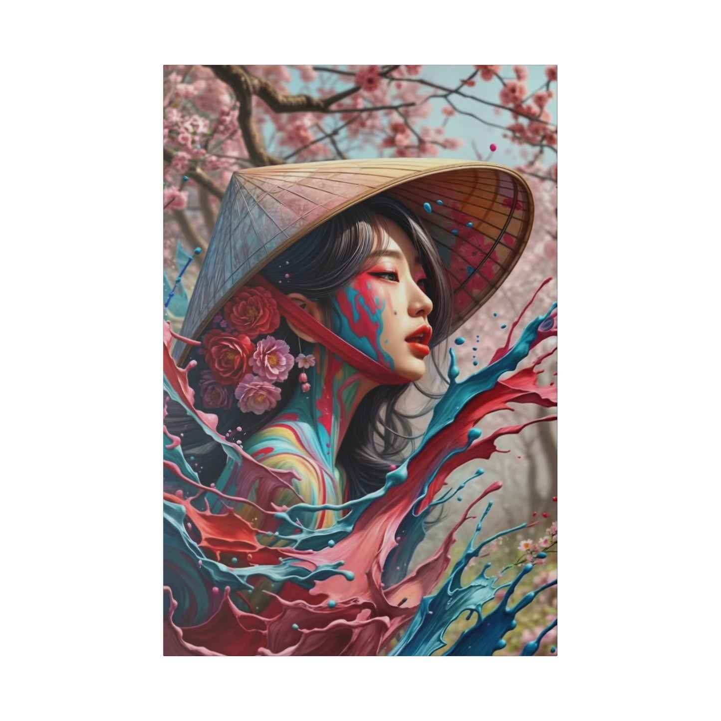Blossom of Asia - Canvas