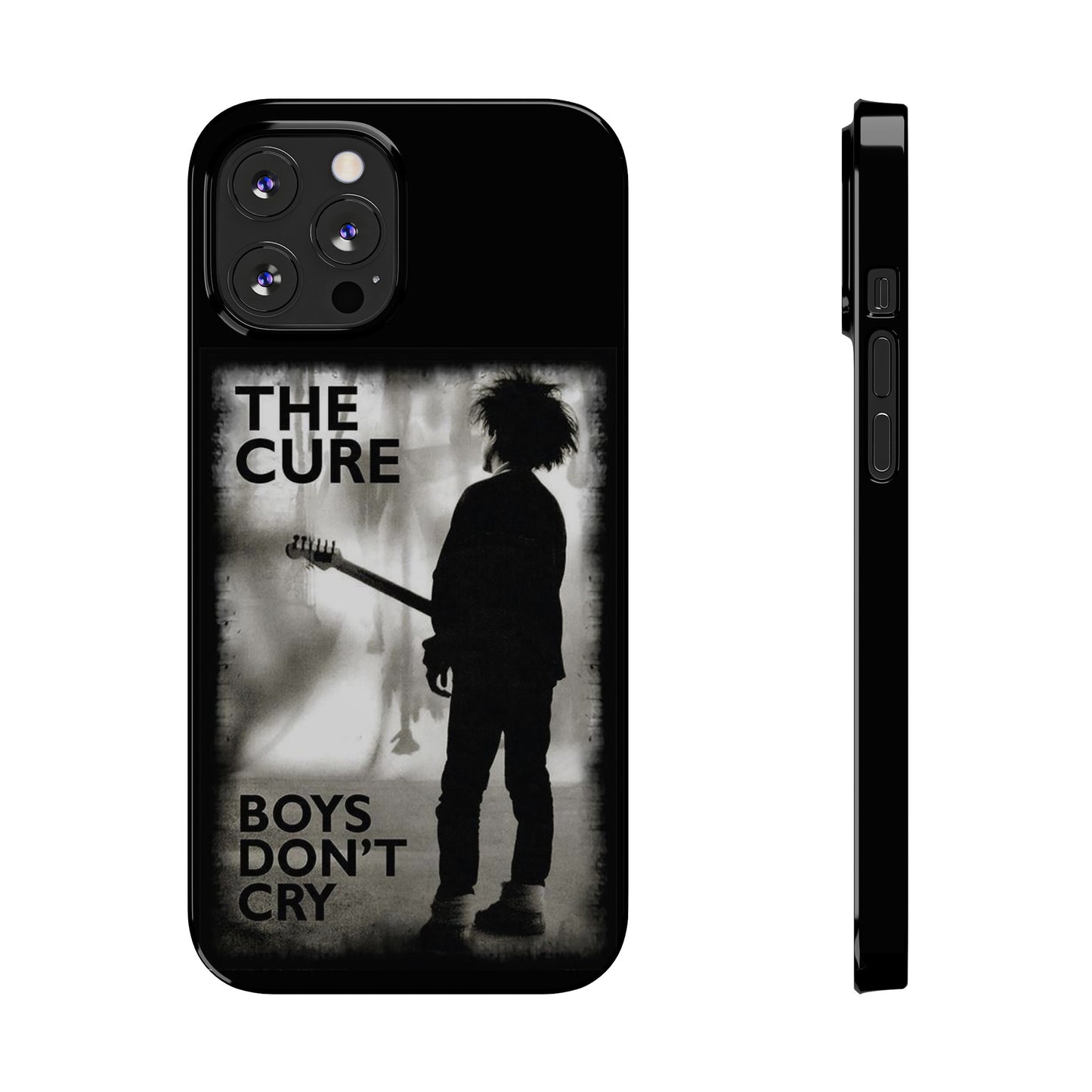 The Cure: Boys Don't Cry" iPhone Covers for 15, 14, 13, 12, 11