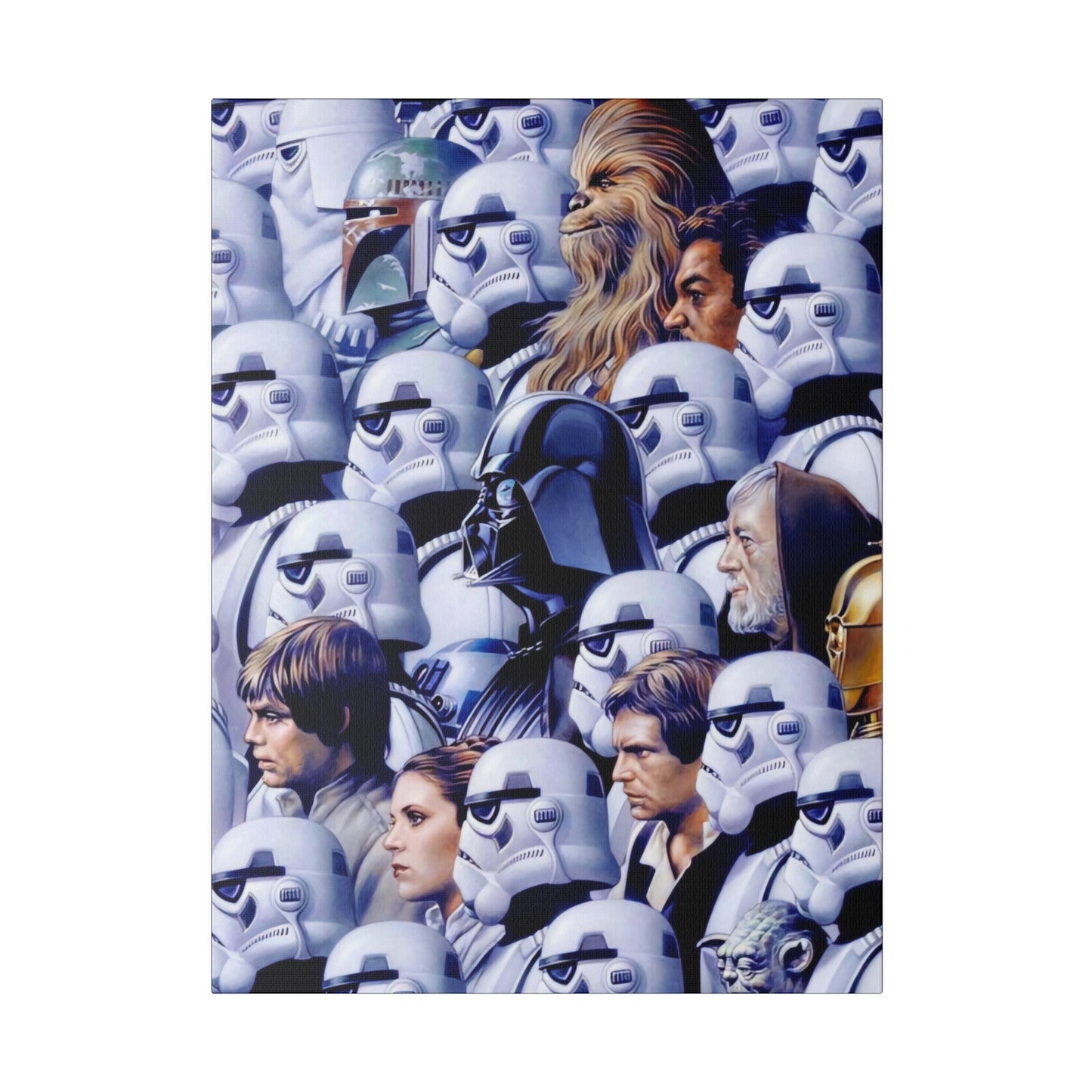 Star Wars, Good between the Bad in One Canvas