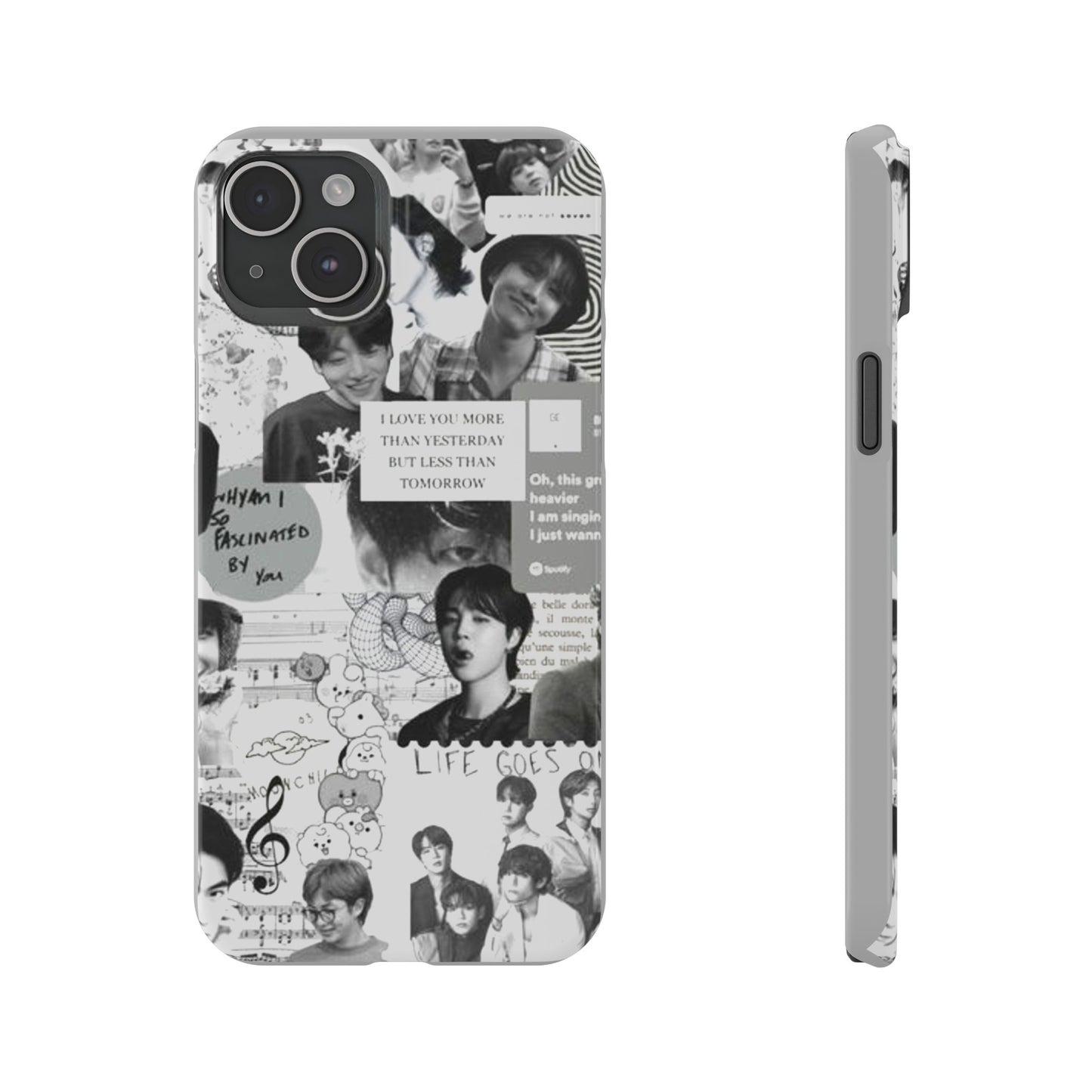 BTS IPhone 15, 14, 13, 12 Cases - The Wishes Edition