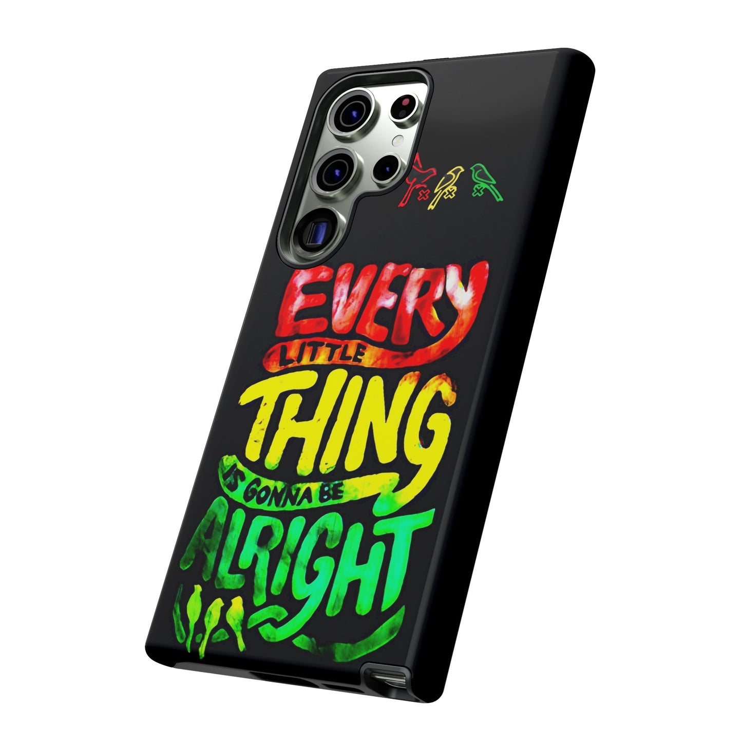 3 Little Birds - Bob Marley Samsung Galaxy Cover: Peace and Protection