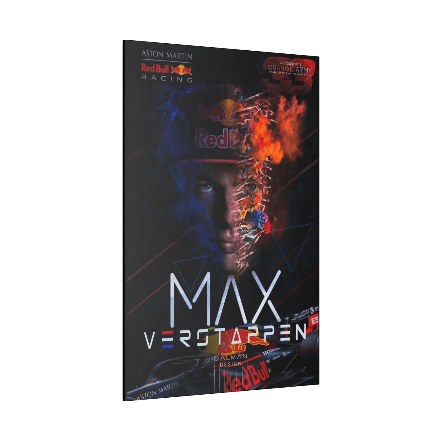 Max verstappen - Orange Army Edition - Canvas