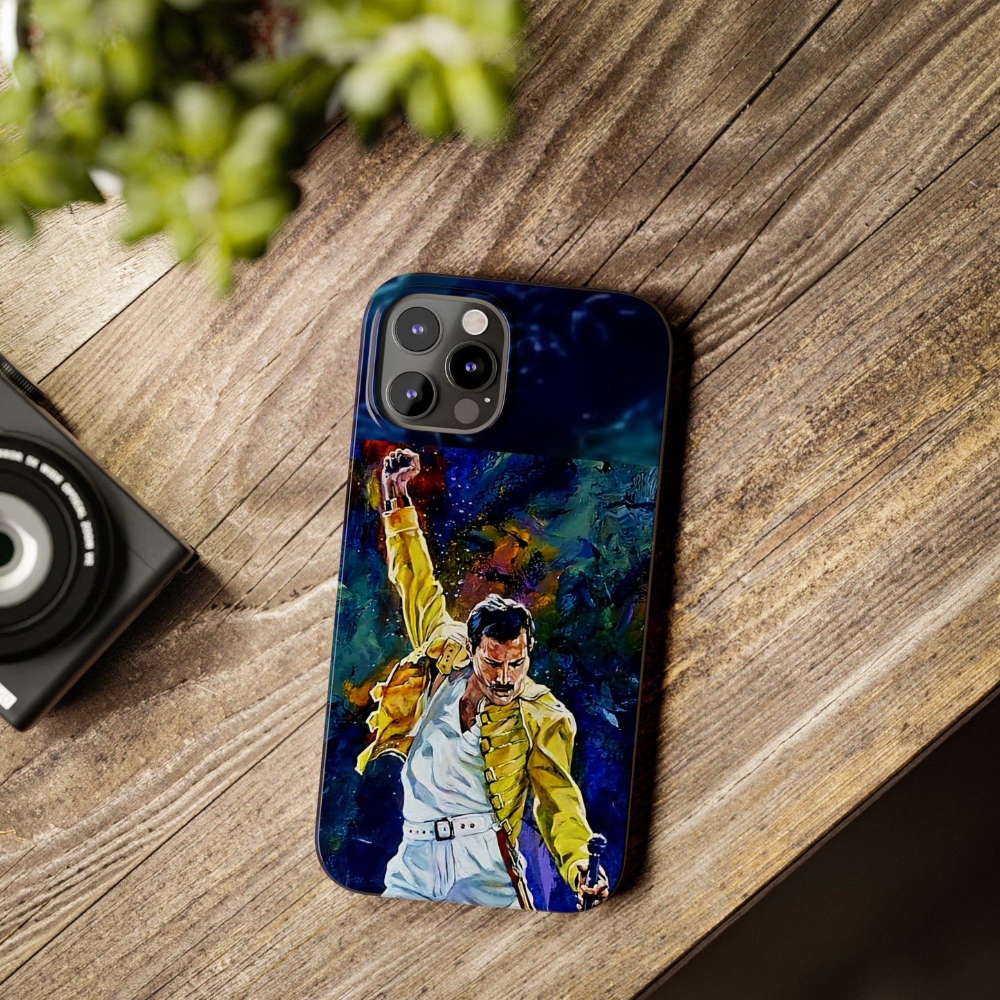 Queen, Freddie Mercury Live in Concert Iphone 15, 14, 13, 12 Cases