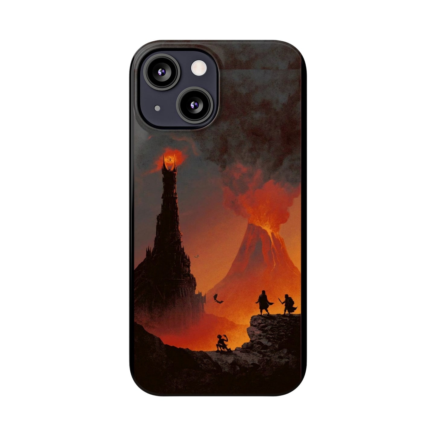 LOTR Frodo Arrived in Mordor iPhone Cases: The Final Quest