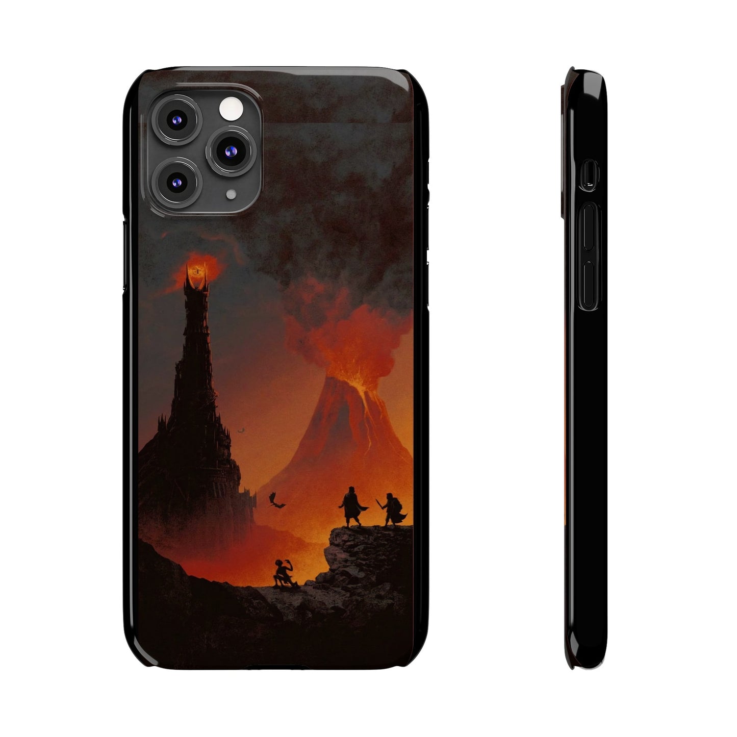 LOTR Frodo Arrived in Mordor iPhone Cases: The Final Quest