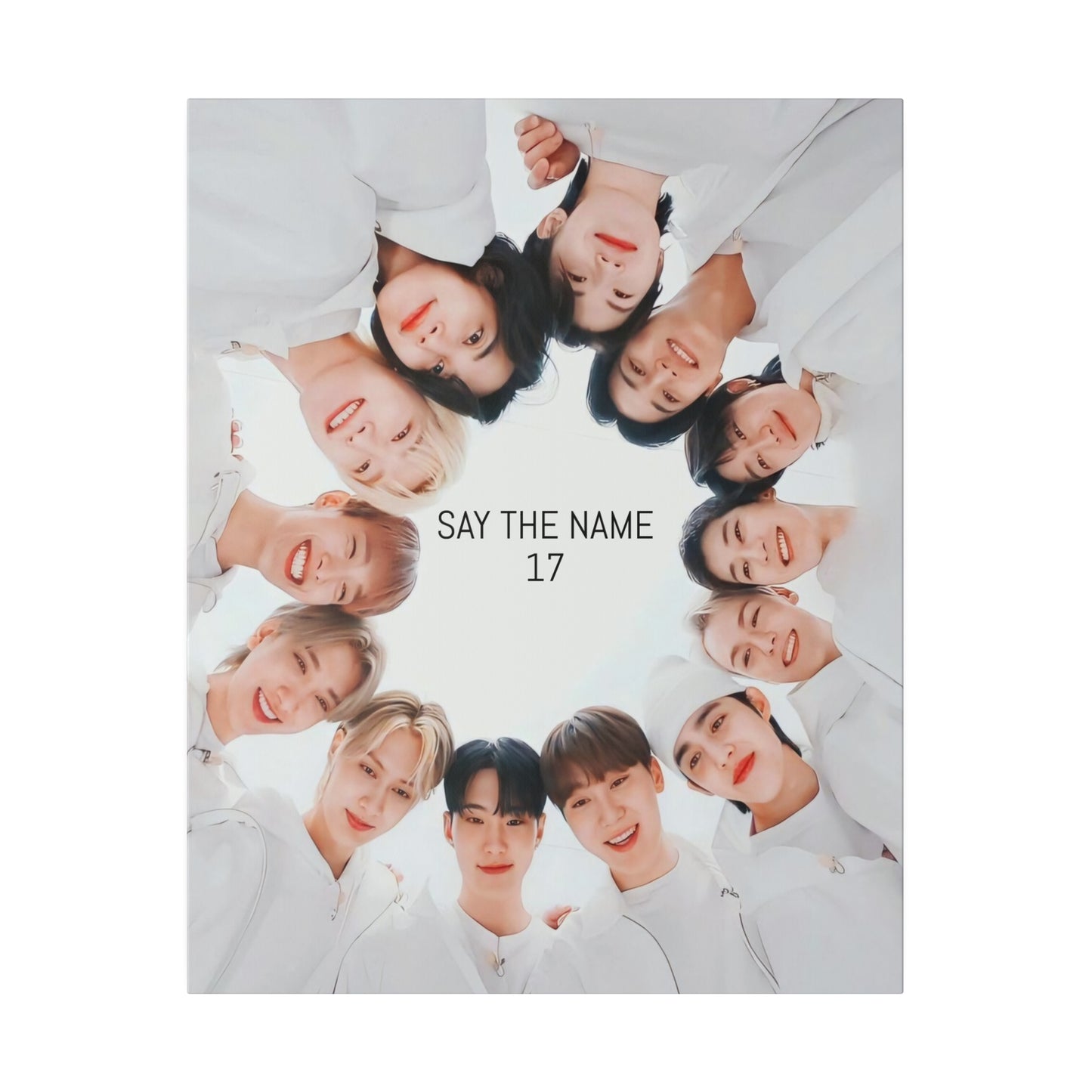 SEVENTEEN Band Selfie: Ground-Level Canvas