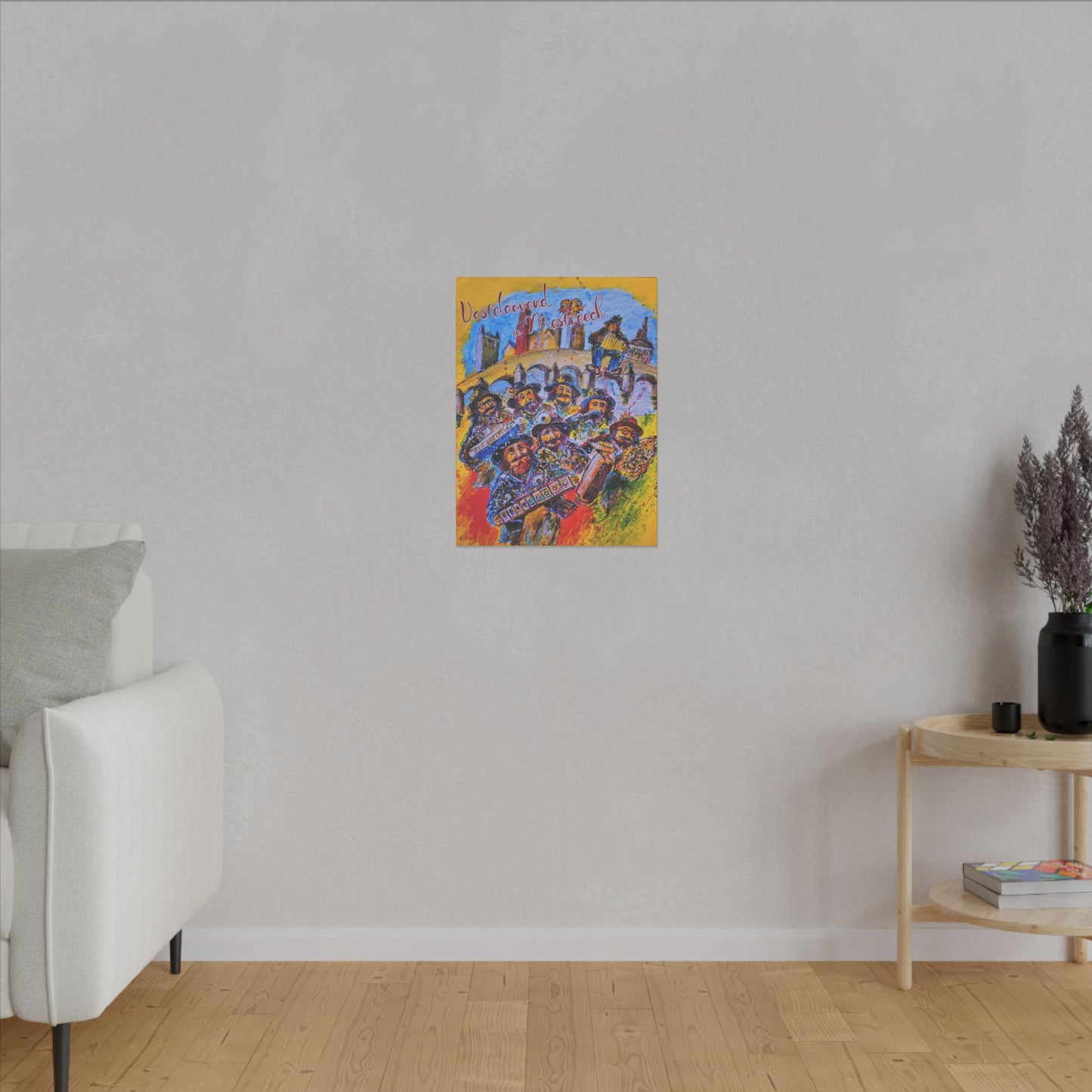 Vastelaovend in Mestreech - Colorful Wall Canvas