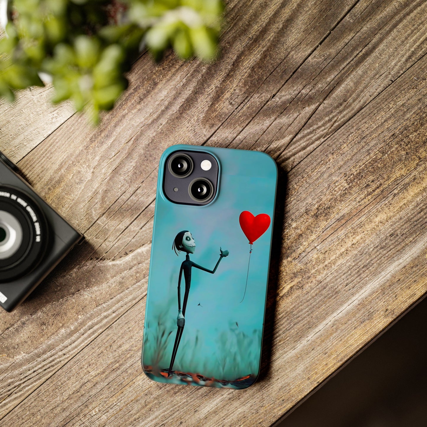 Heart Balloon Art Design iPhone Cases: Love in the Air