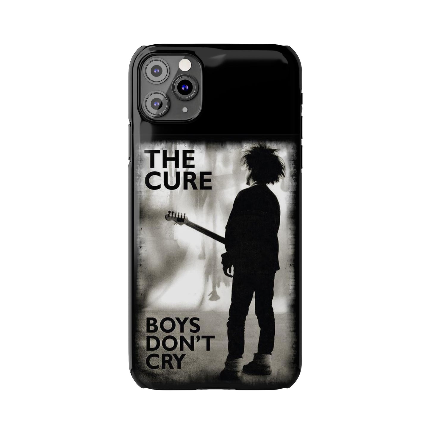 The Cure: Boys Don't Cry" iPhone Covers for 15, 14, 13, 12, 11