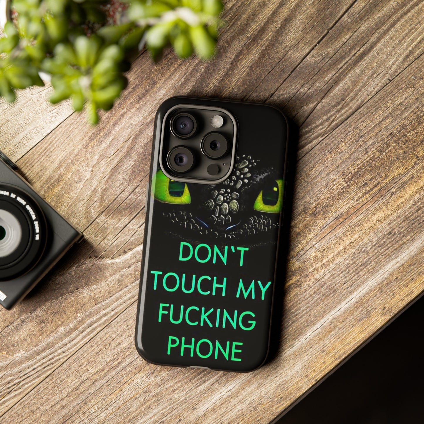 Don't Touch My Phone" Cases for iPhone 15, 14, 13, 12 and Galaxy S23, S22
