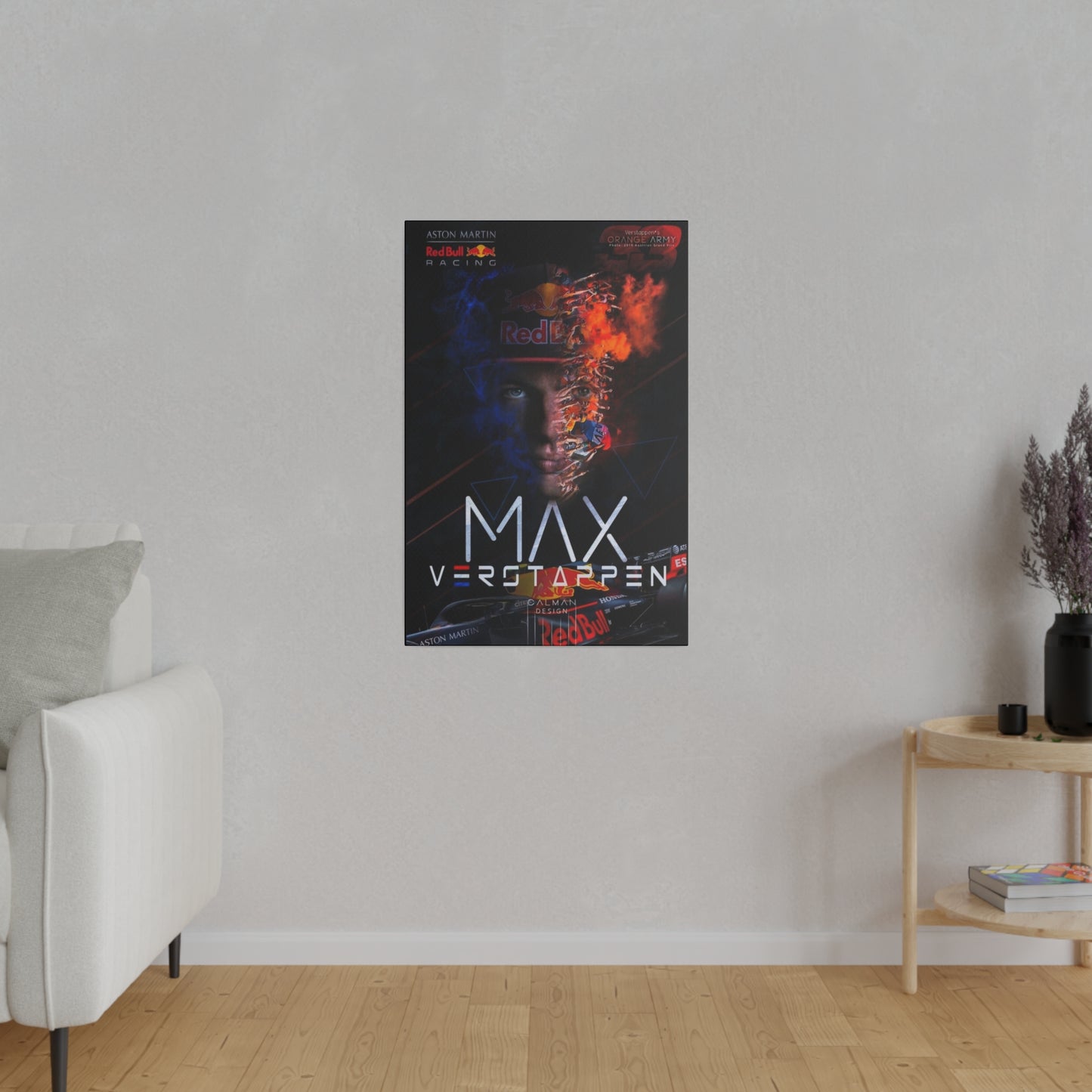 Max verstappen - Orange Army Edition - Canvas