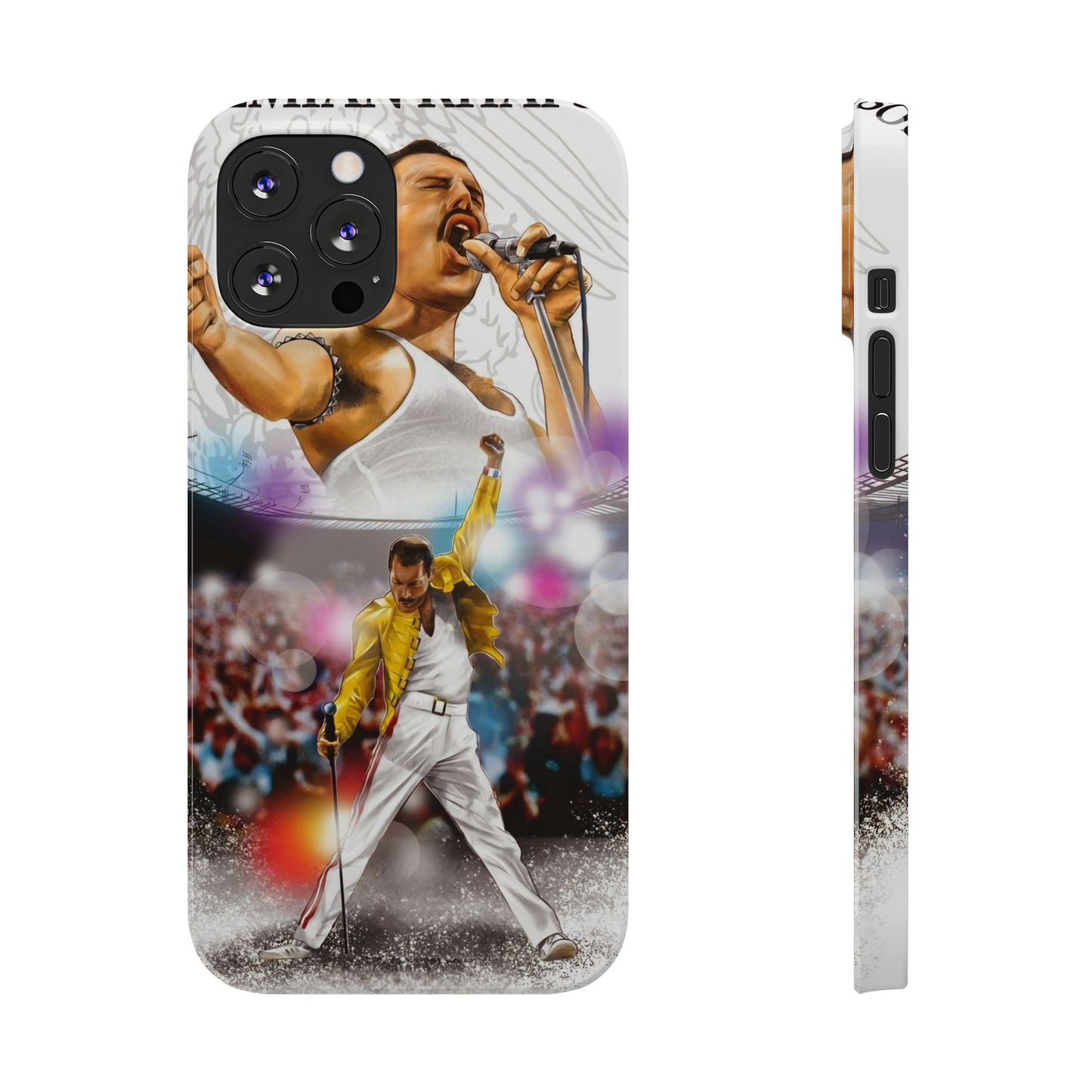 Freddy Mercury & Queen iPhone 15, 14, 13, 12 Cases