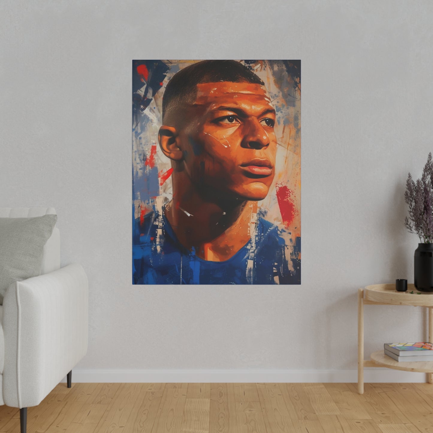 MBappe Wall Art Canvas