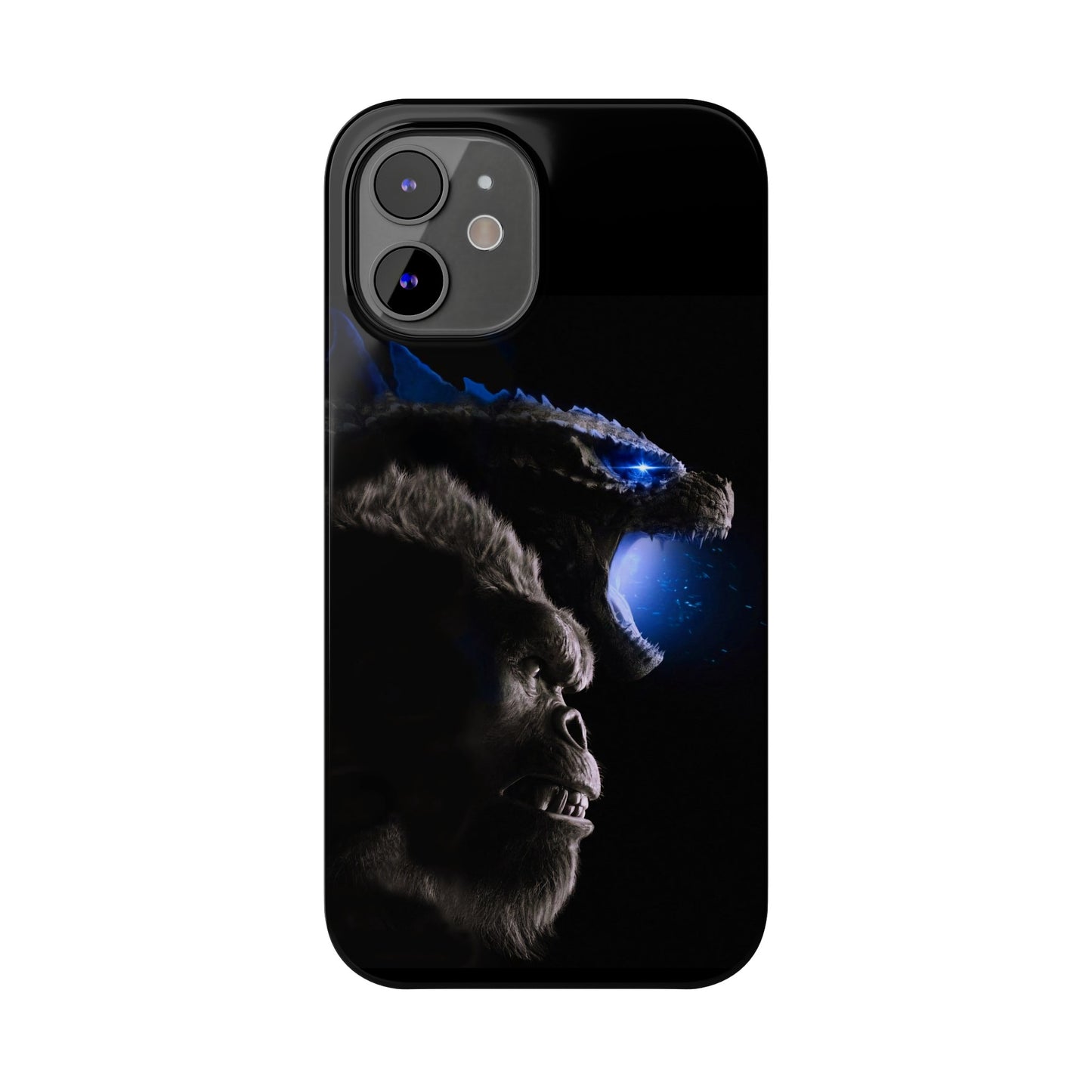 Godzilla x Kong New Age iPhone Cases: Unleash the Titans (Blue Edition)