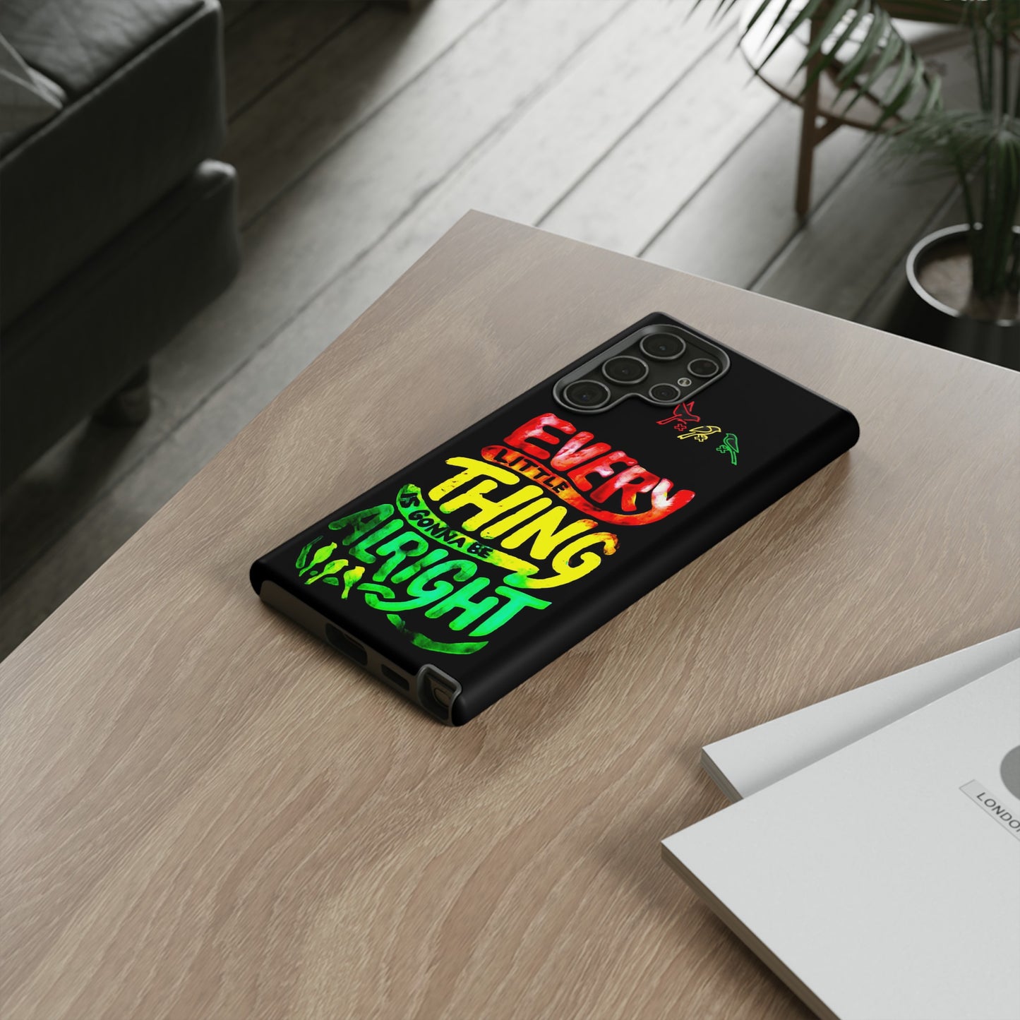 3 Little Birds - Bob Marley Samsung Galaxy Cover: Peace and Protection
