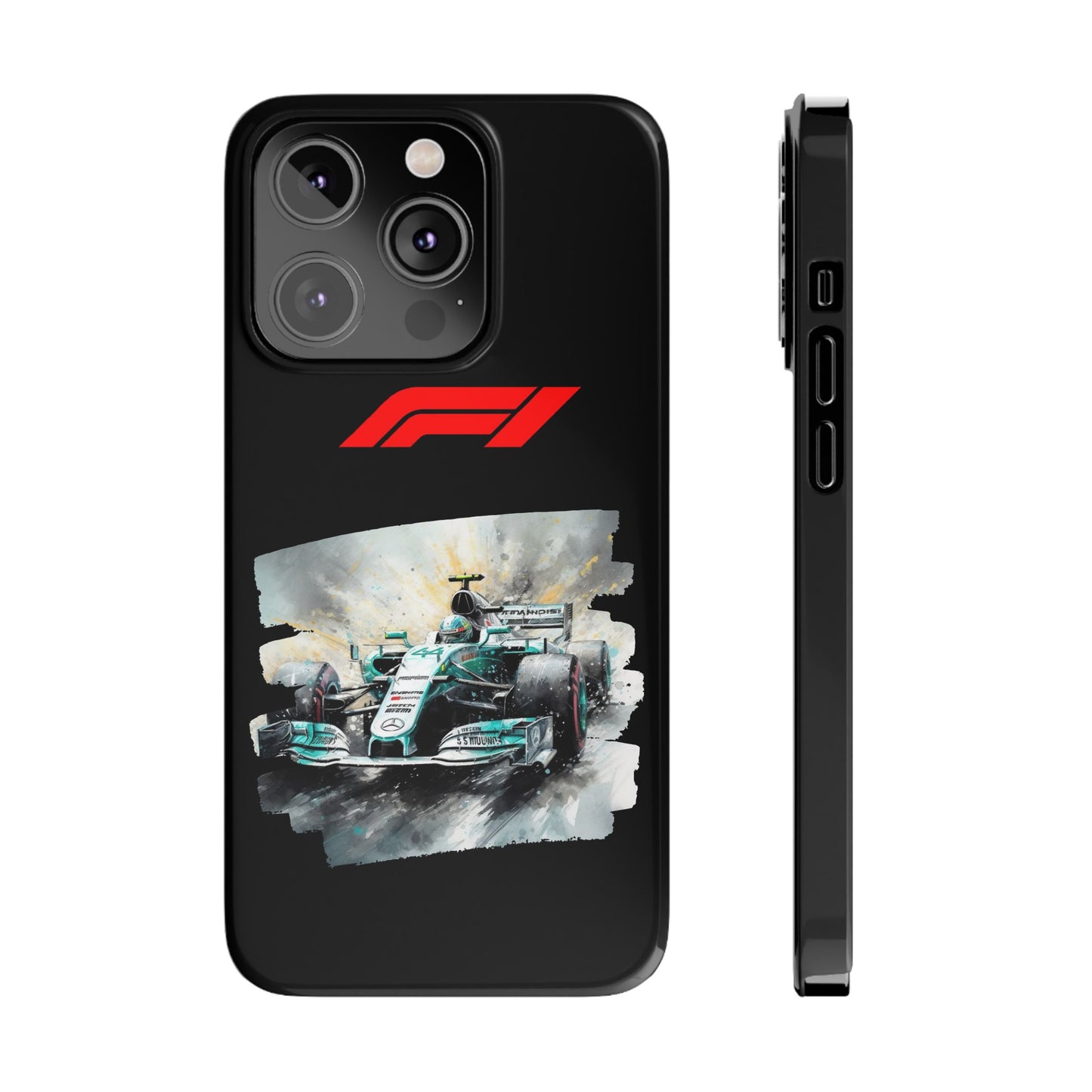 F1 Mercedes Iphone 15, 14, 13, 12, 11 Cases