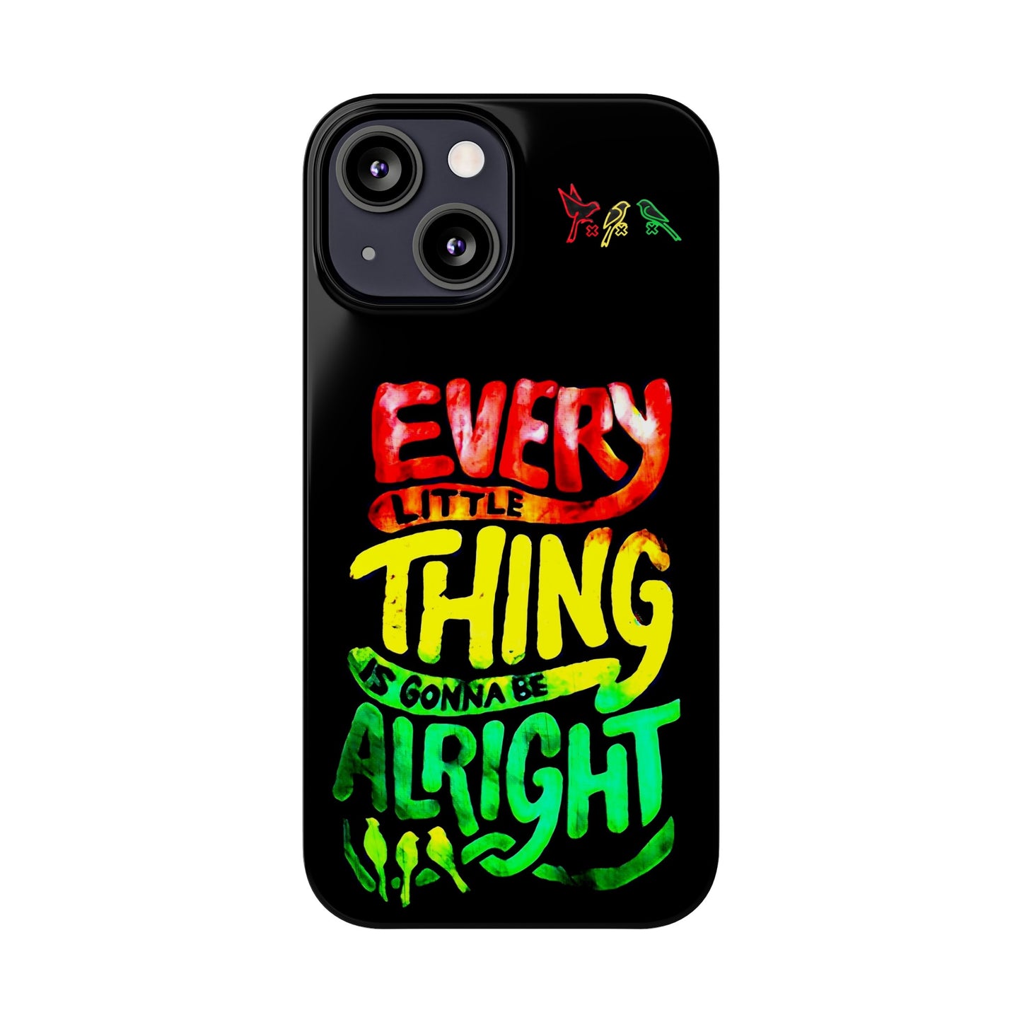 3 Little Birds - Bob Marley iPhone Cover: Peace and Protection