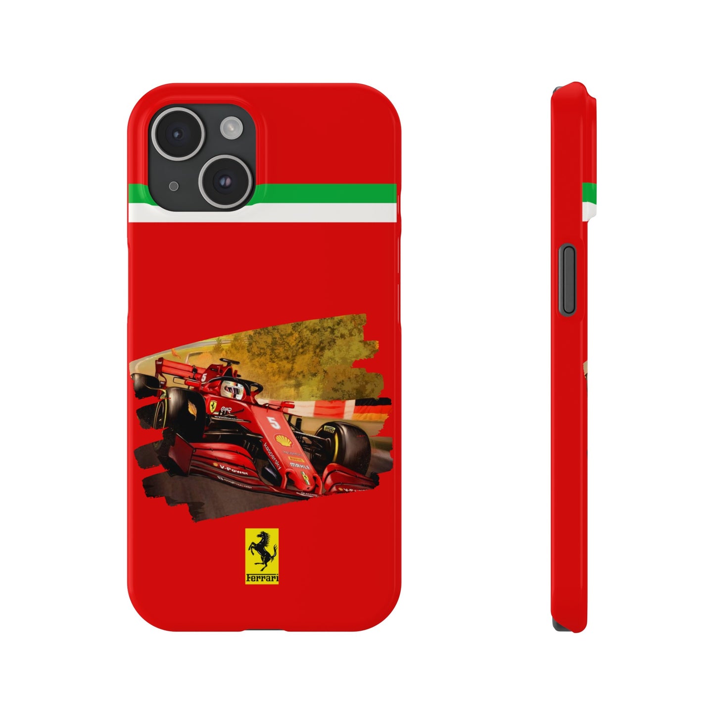 F1 Ferrari Red Edition Iphone Cases