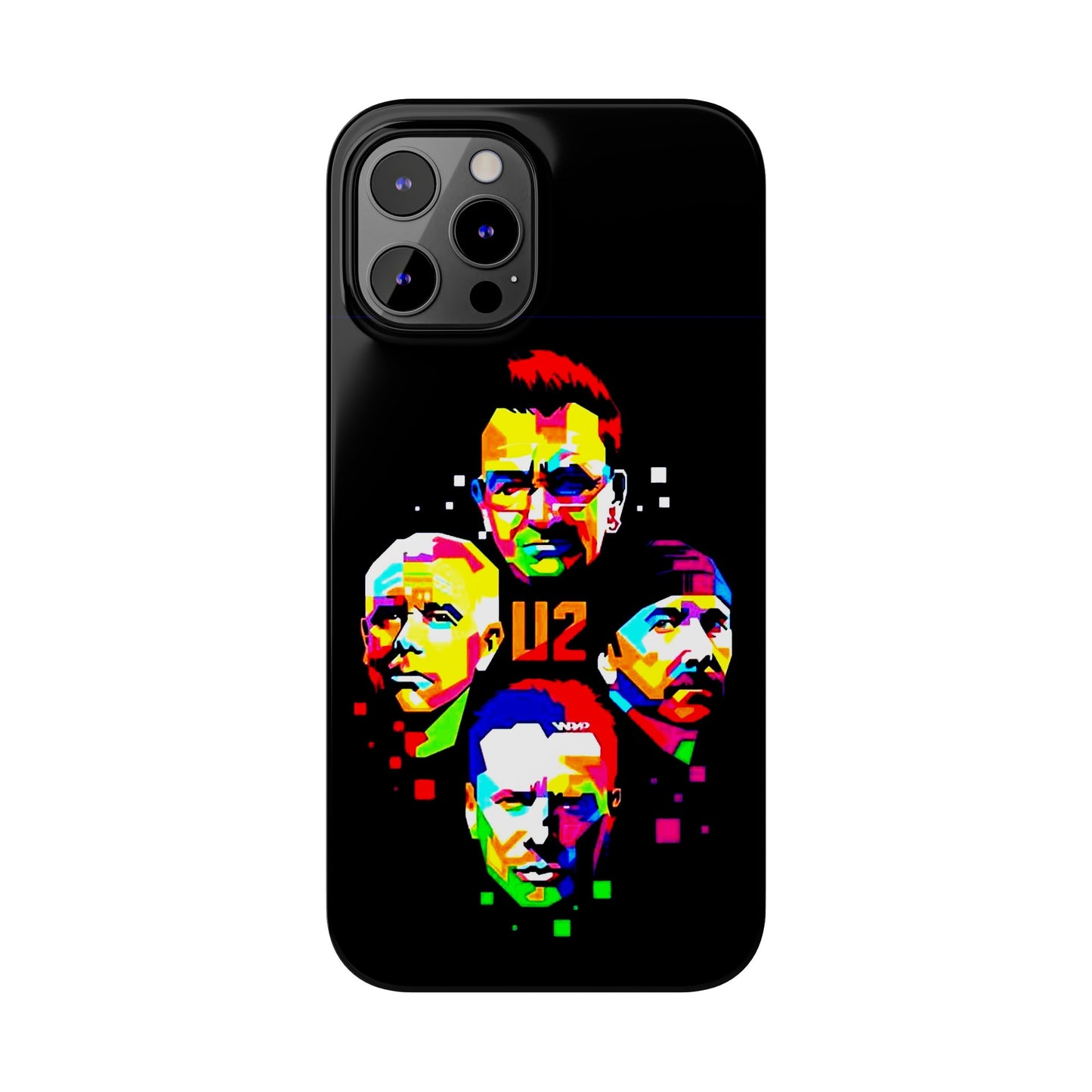 U2 IPhone 15, 14, 13, 12 Cases - Art Design