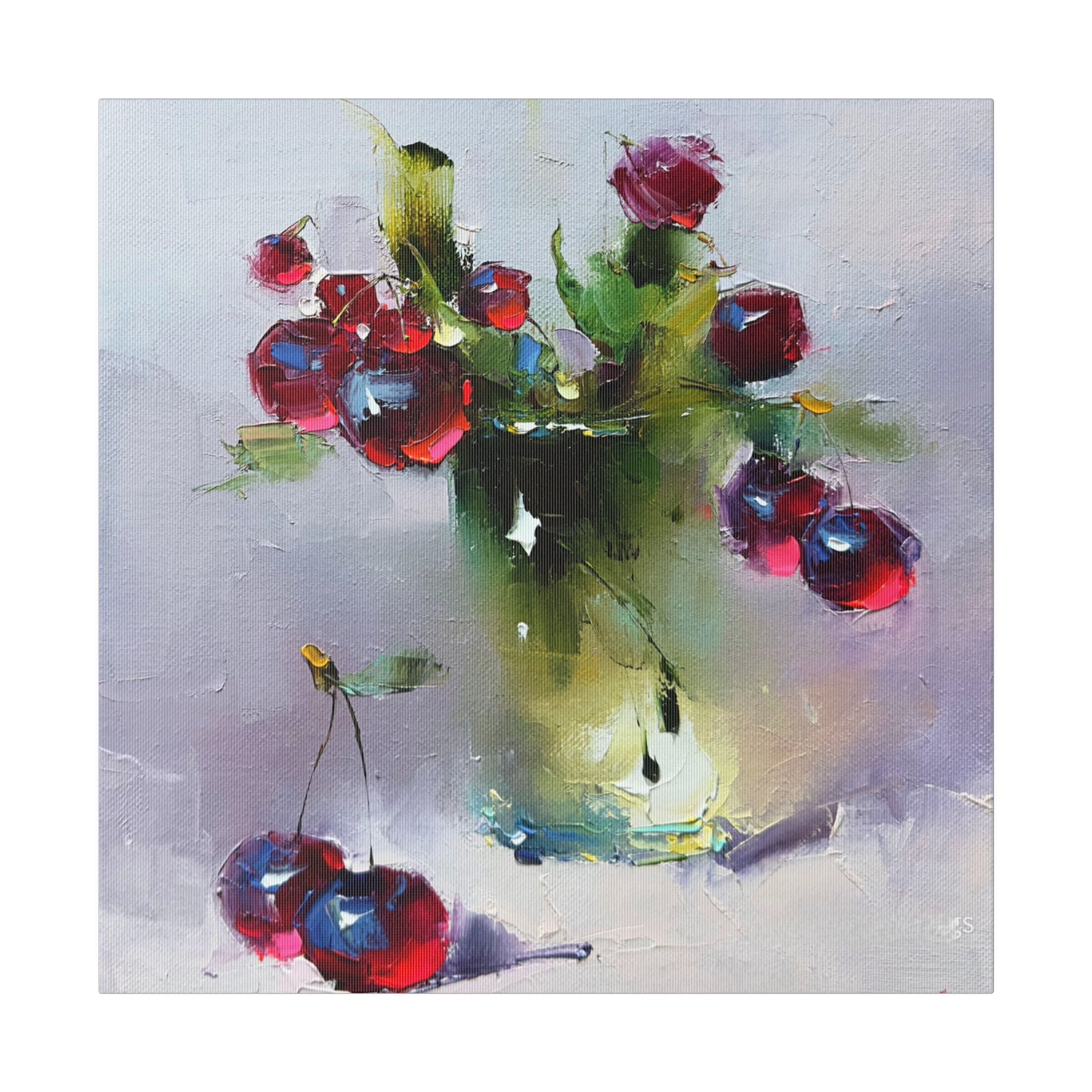 Cherished Moments: Vase of Beauty - Canvas