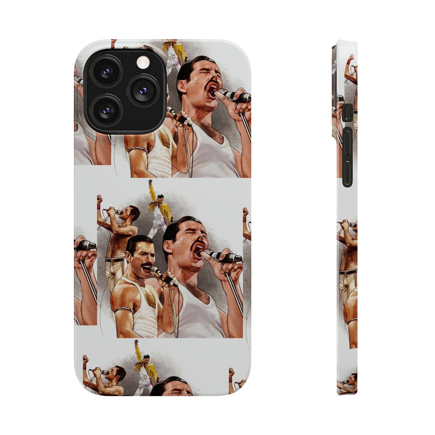 Freddie Mercury, Live, Queen, Iphone 15, 14, 13, 12 Cases