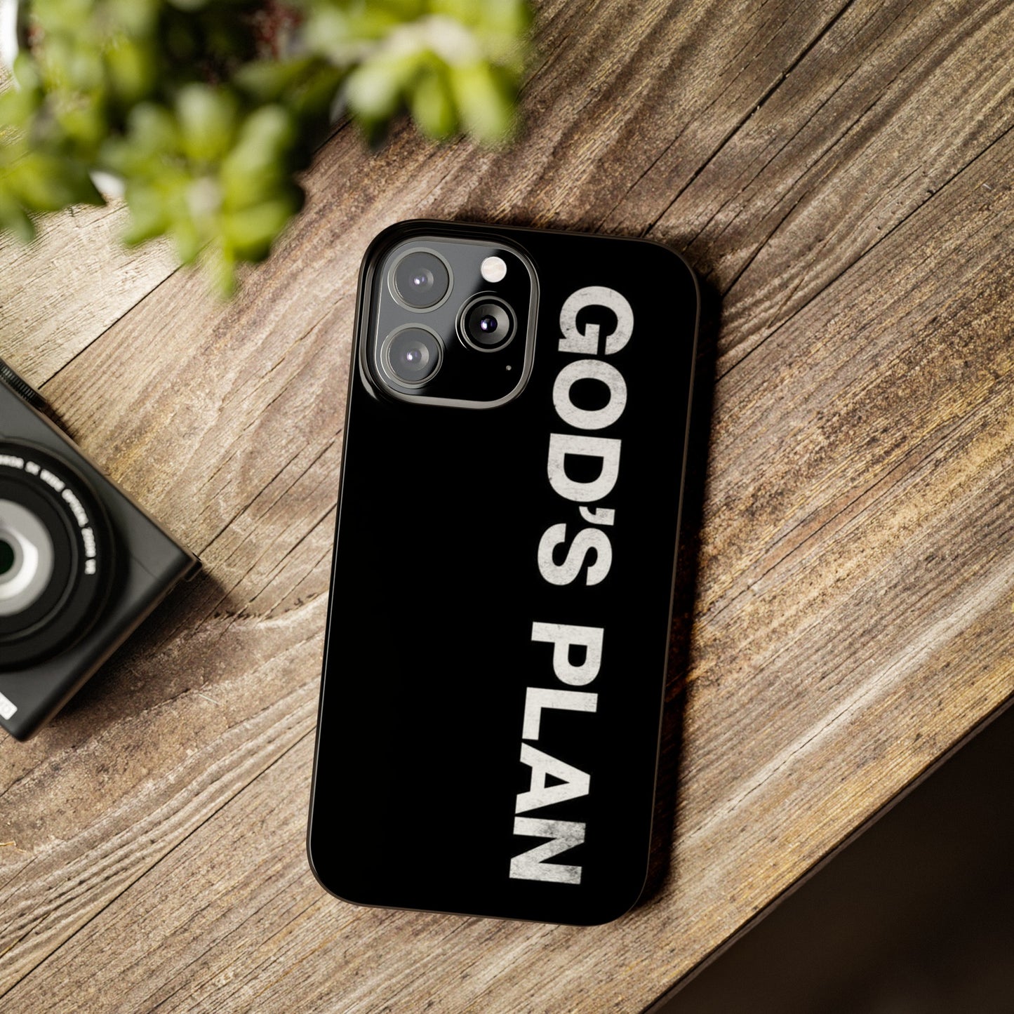God's Plan" iPhone 15, 14, 13, 12, 11 Cases