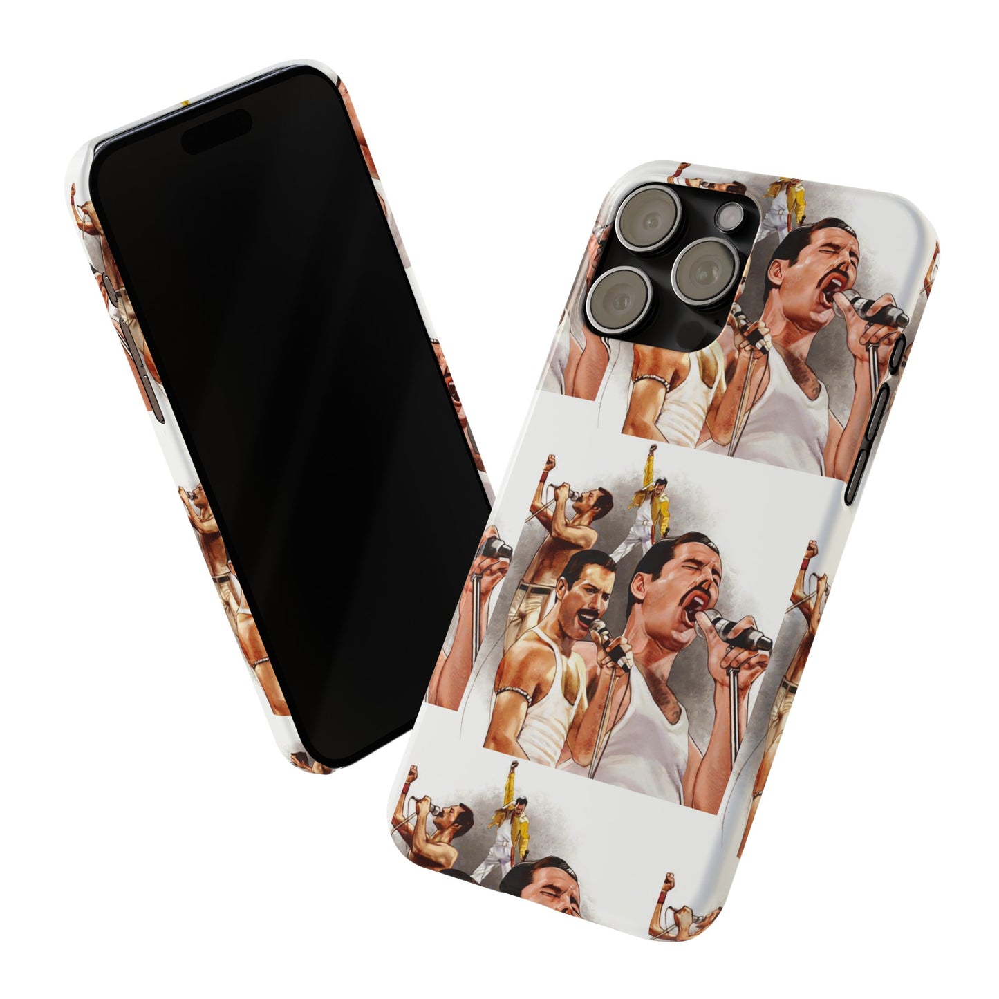 Freddie Mercury, Live, Queen, Iphone 15, 14, 13, 12 Cases