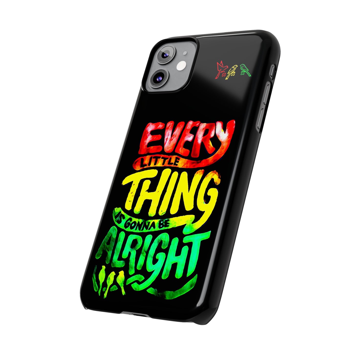 3 Little Birds - Bob Marley iPhone Cover: Peace and Protection