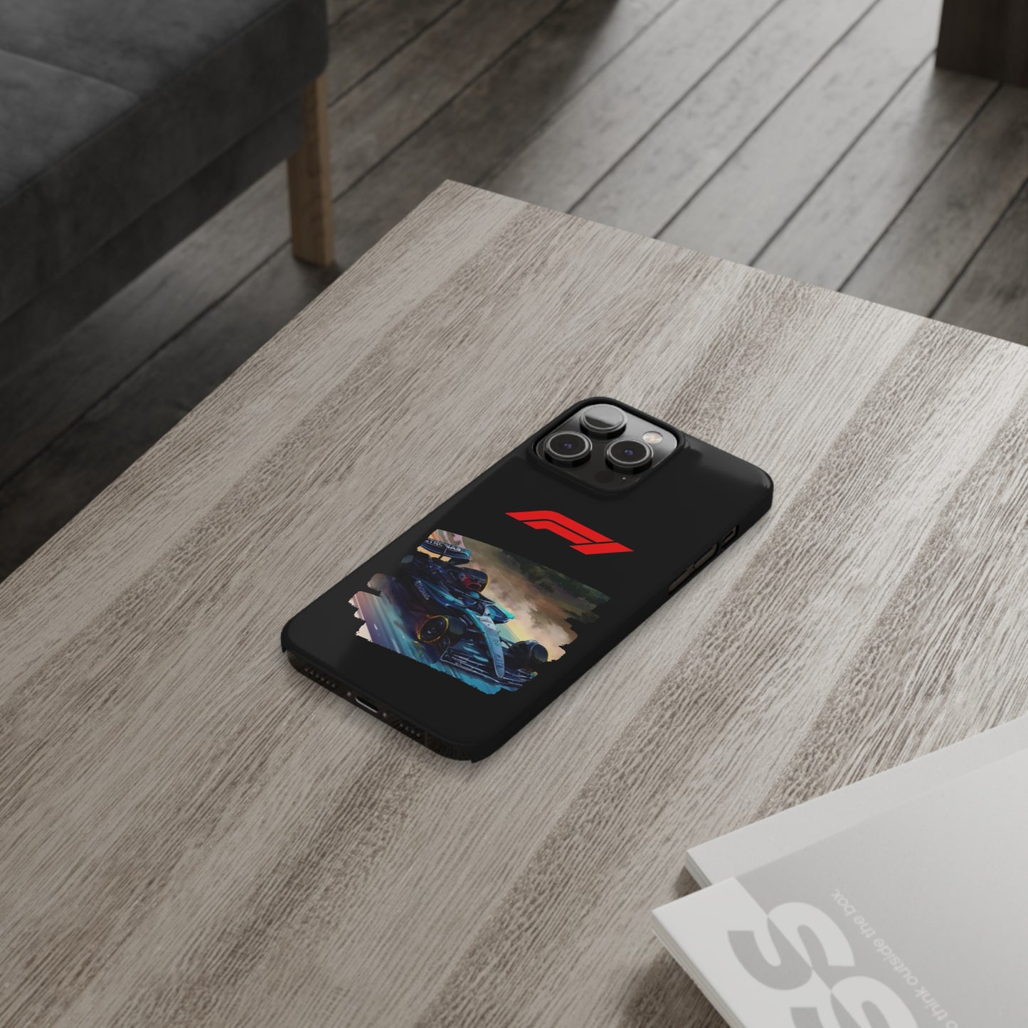 F1 Mercedes Racecar Iphone 15, 14, 13, 12, 11 Cases