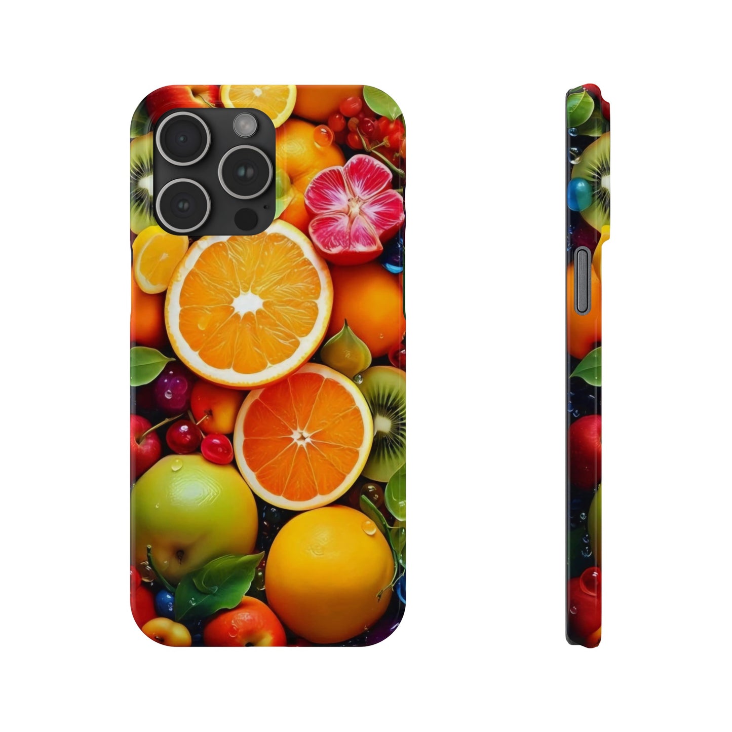 Fresh Fruit Delight: iPhone 15, 14, 13, 12 Cases