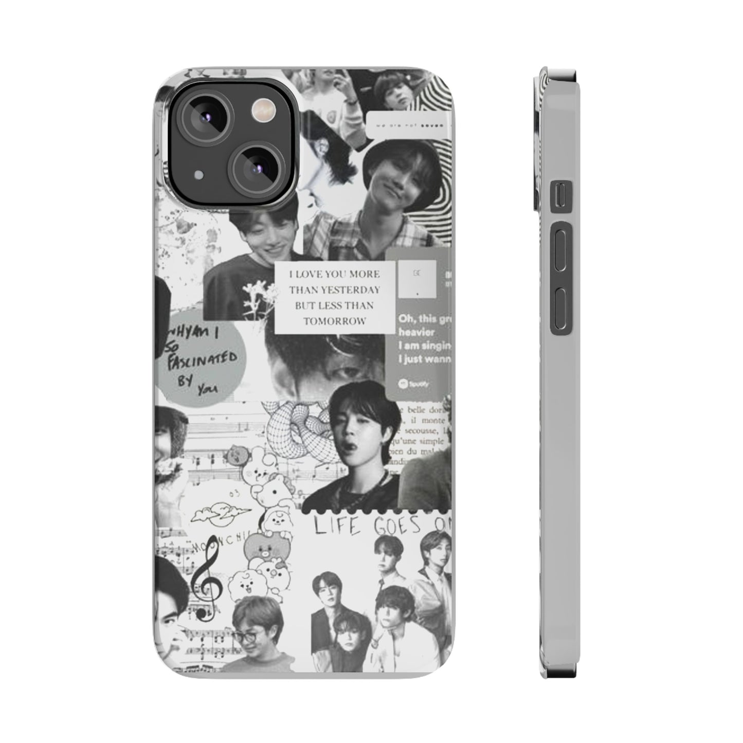 BTS IPhone 15, 14, 13, 12 Cases - The Wishes Edition