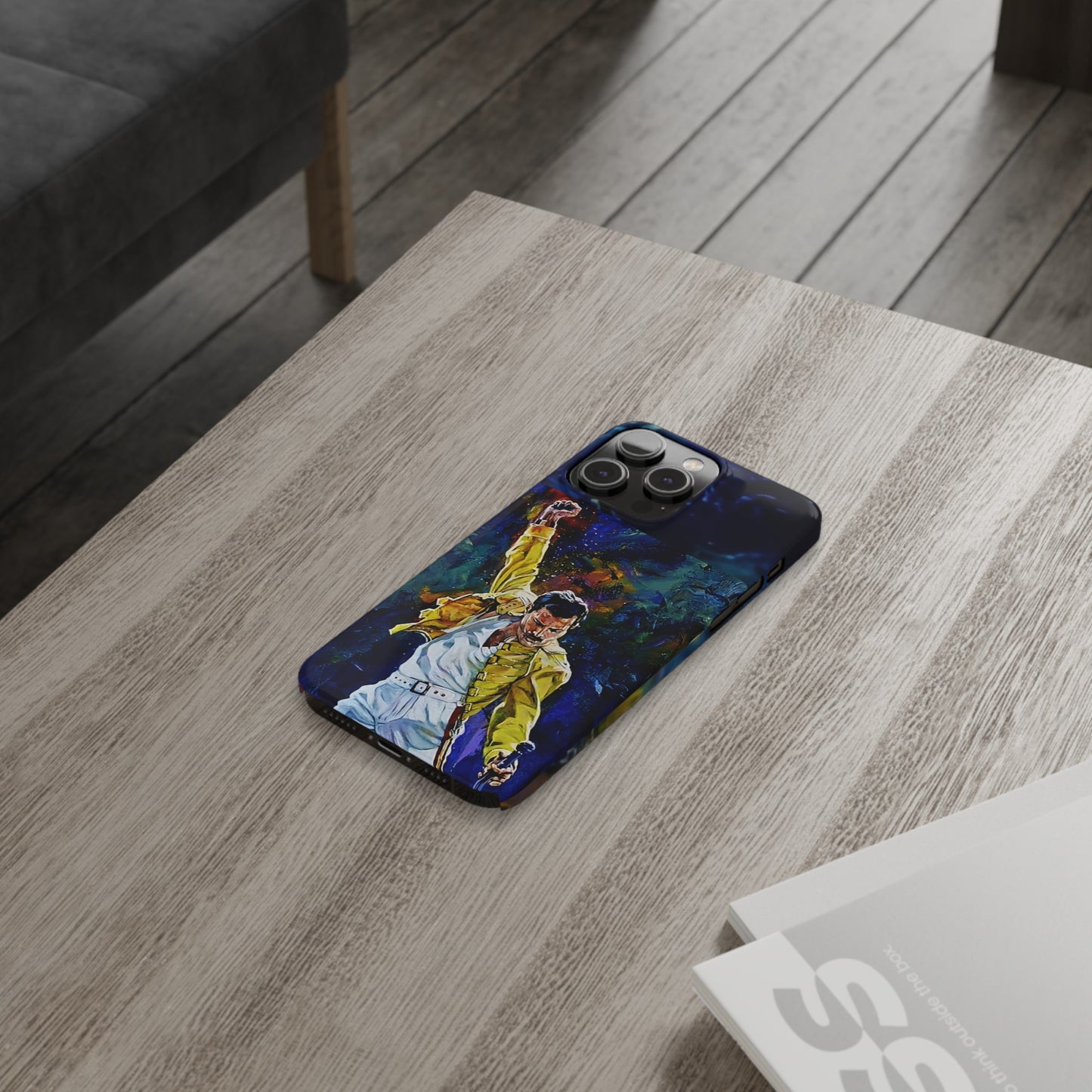 Queen, Freddie Mercury Live in Concert Iphone 15, 14, 13, 12 Cases
