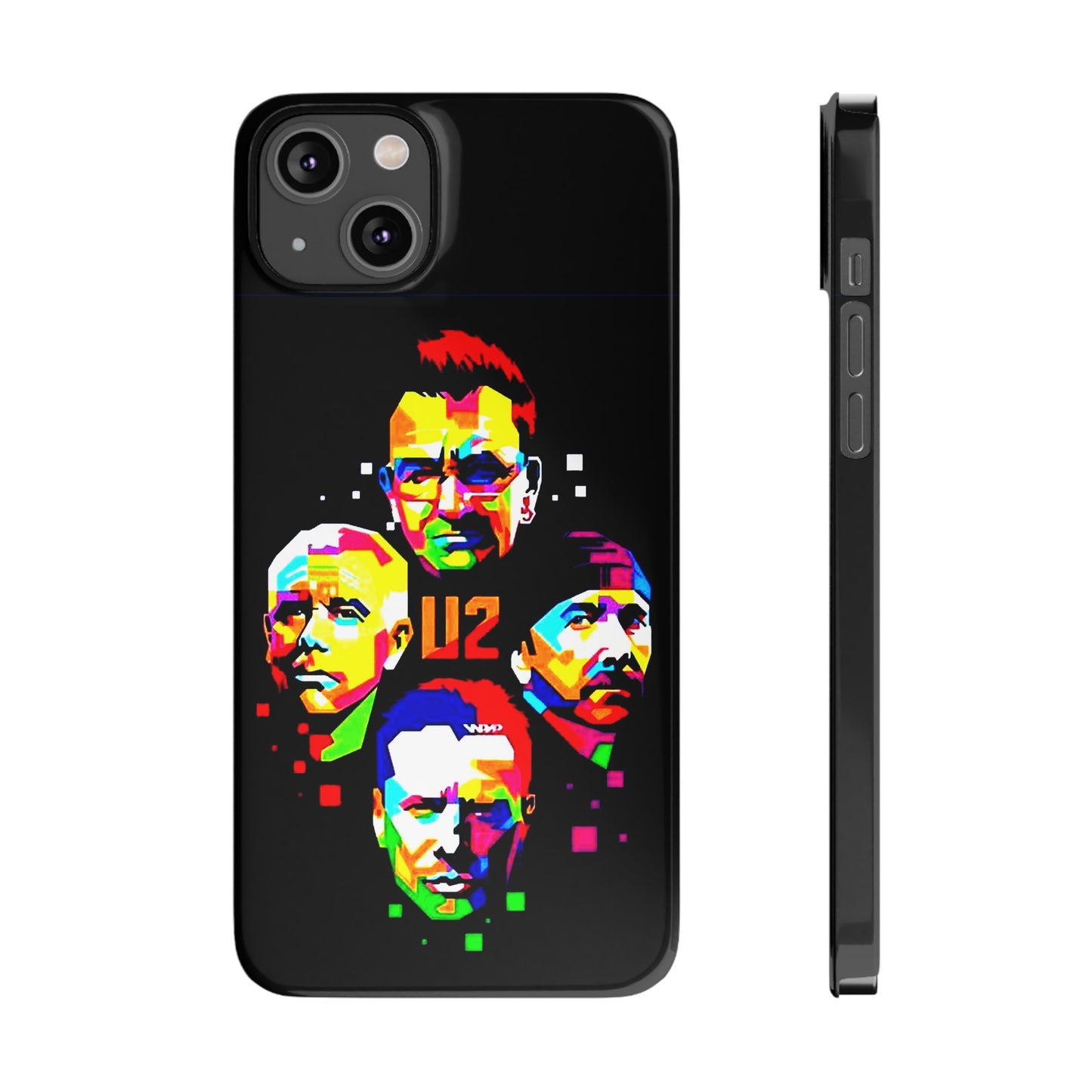 U2 IPhone 15, 14, 13, 12 Cases - Art Design