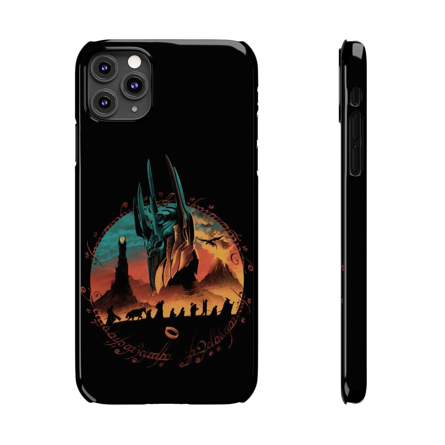 LOTR Fellowship on the Way iPhone Cases: Journey with the Heroes