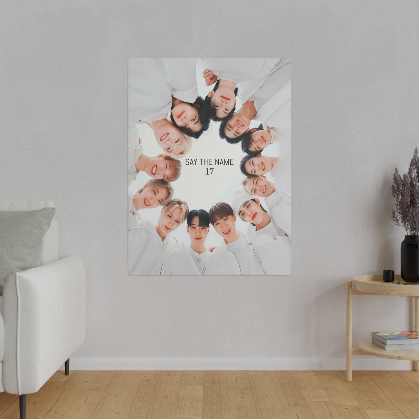SEVENTEEN Band Selfie: Ground-Level Canvas