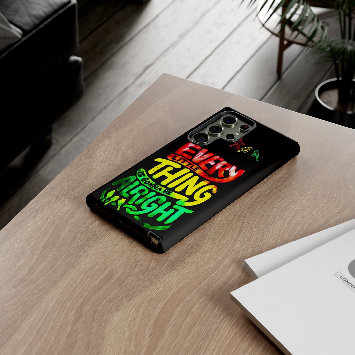 3 Little Birds - Bob Marley Samsung Galaxy Cover: Peace and Protection