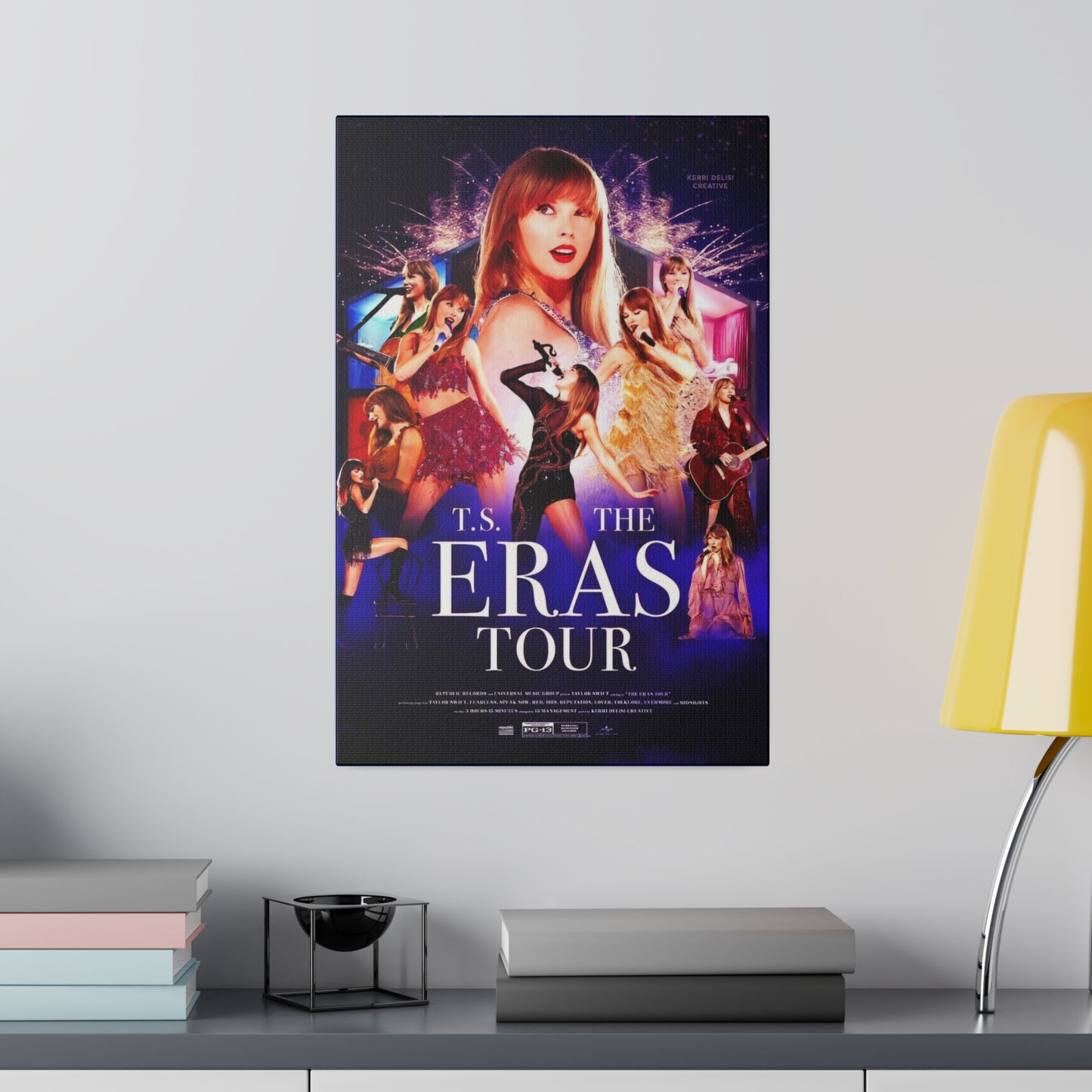 T.S. Eras Tour Highlights Canvas
