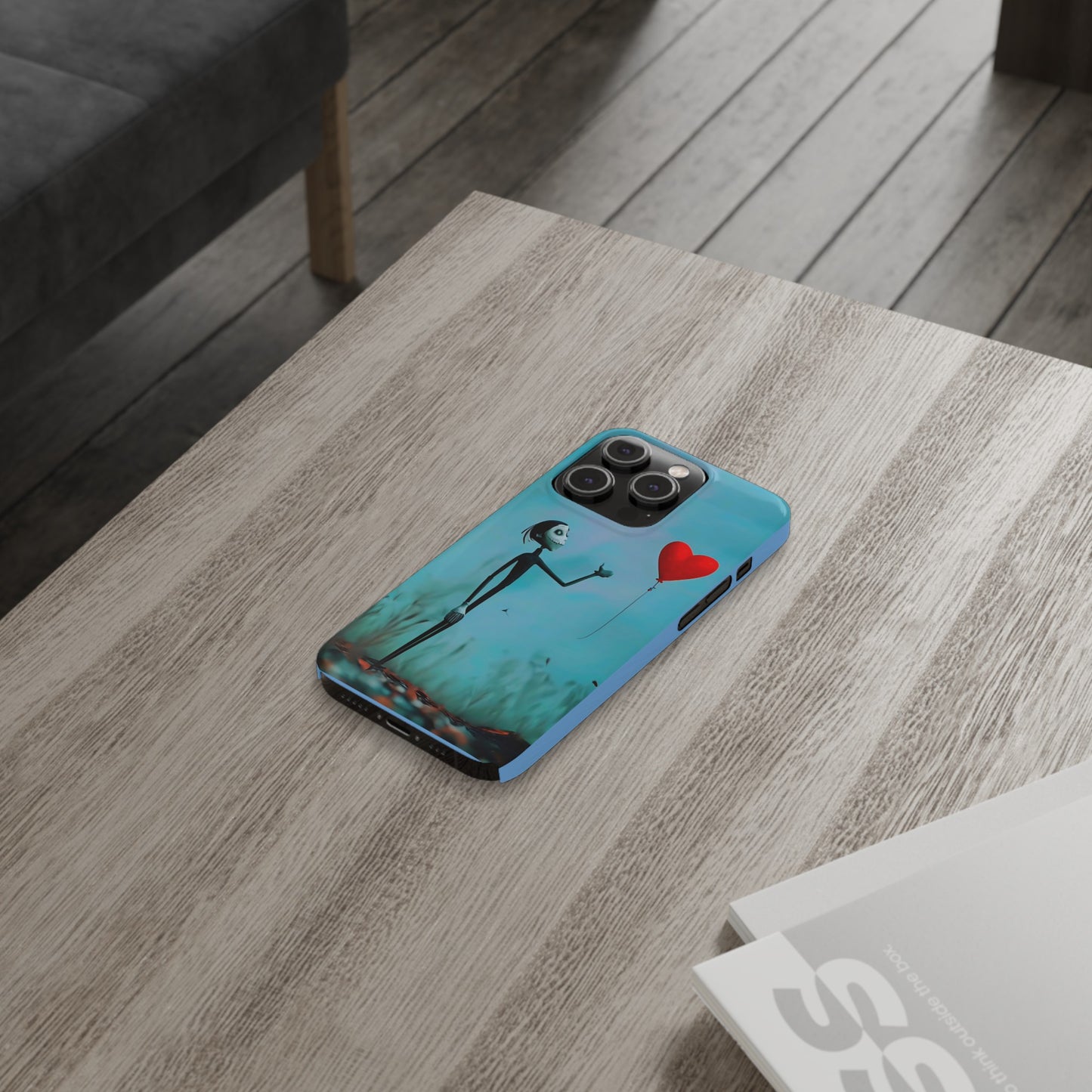 Heart Balloon Art Design iPhone Cases: Love in the Air