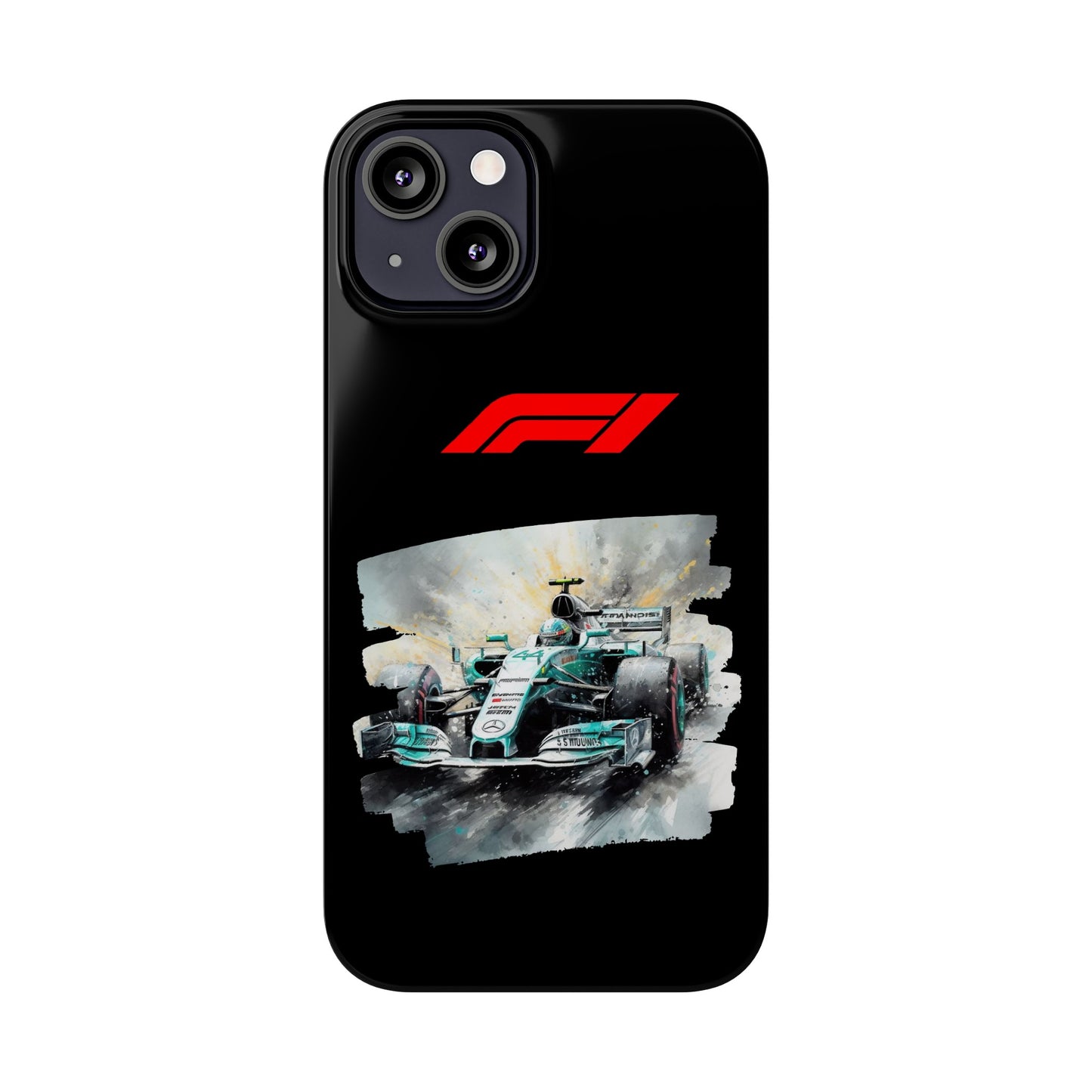 F1 Mercedes Iphone 15, 14, 13, 12, 11 Cases