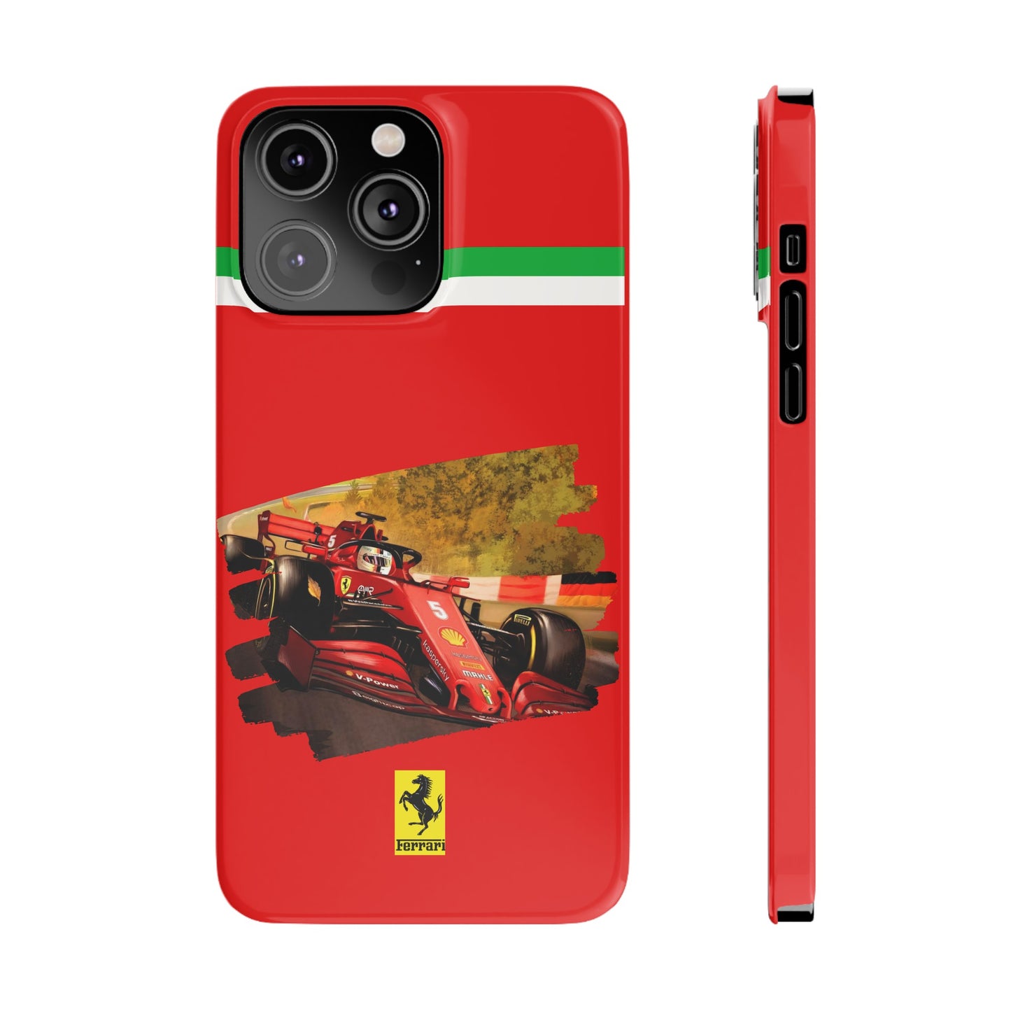 F1 Ferrari Red Edition Iphone Cases